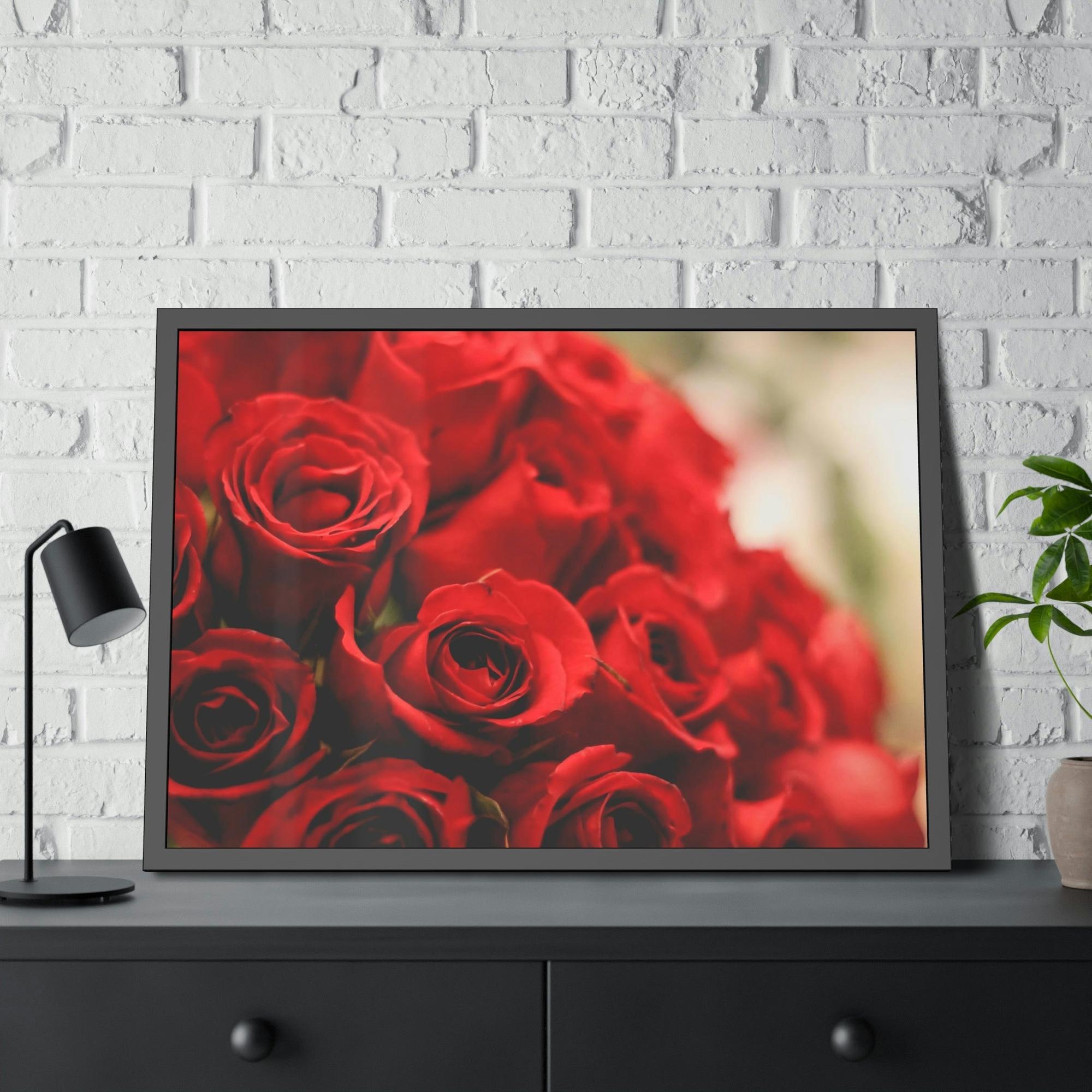 Roses The Beauty of Roses: A Realistic Painting on Canvas