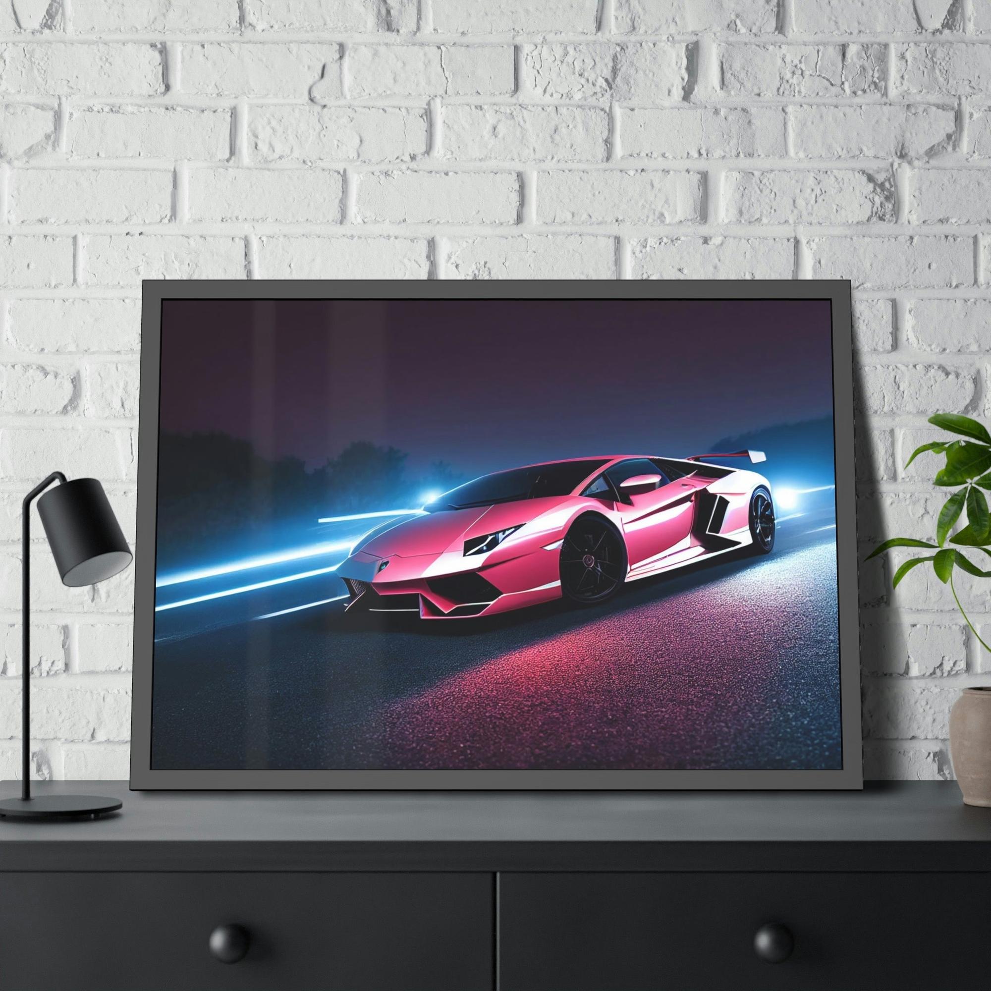 Lamborghini Artistic Expression of Power: Lamborghini Canvas & Poster Print and Wall Art