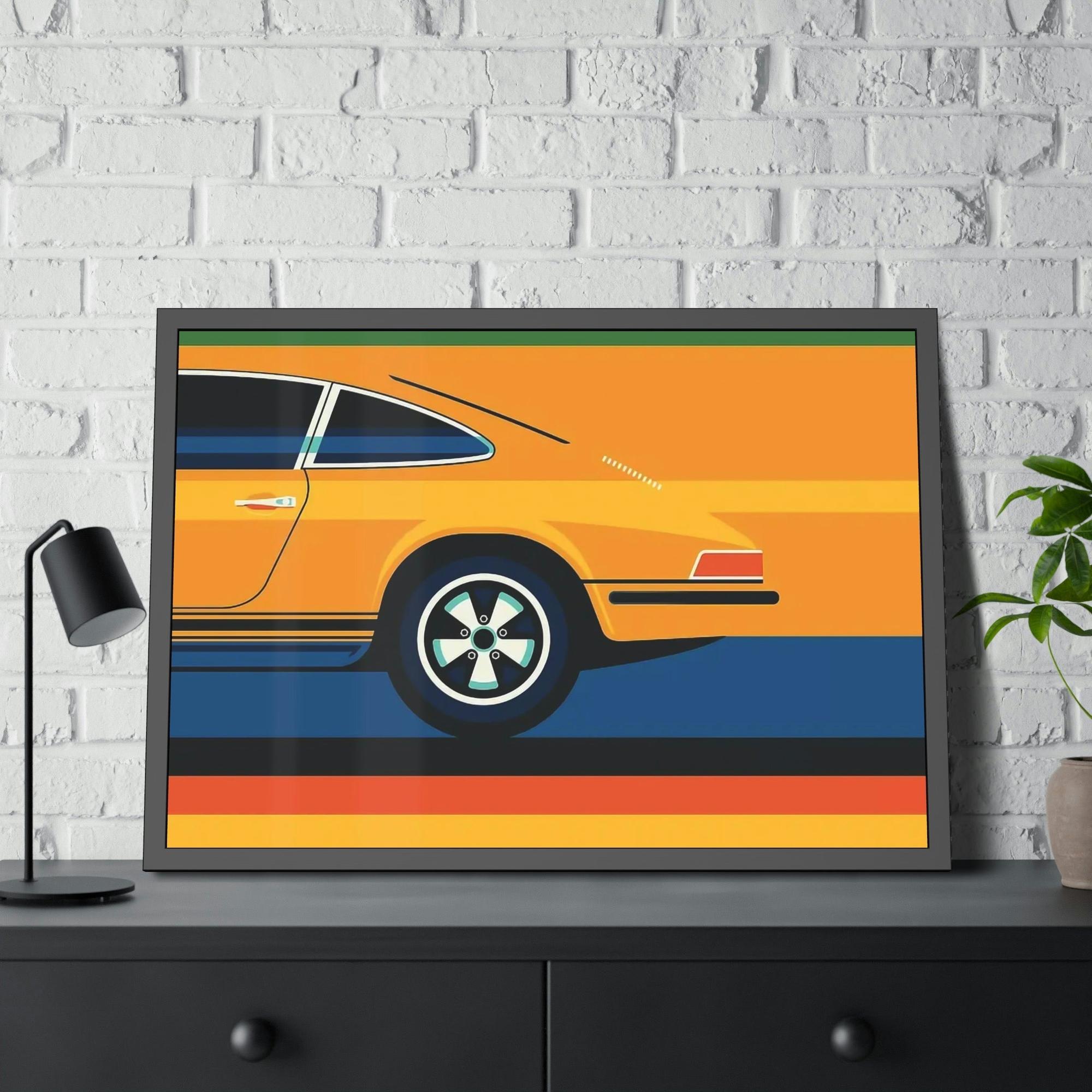 Porsche Porsche Canvas Print: Fine Art Poster for Luxury Car Lovers
