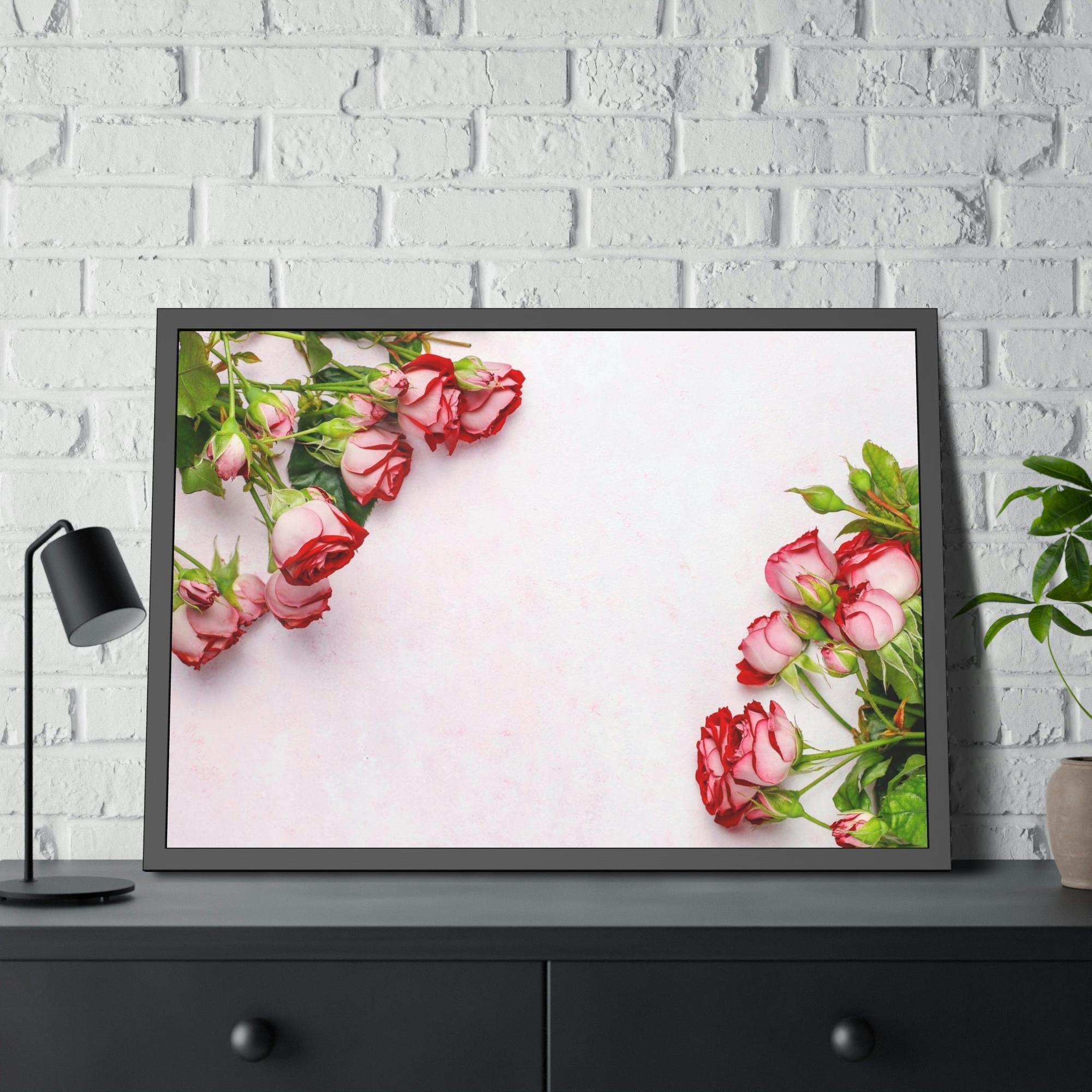 Roses The Rose's Spell: A Dreamy and Enchanting Painting on Canvas