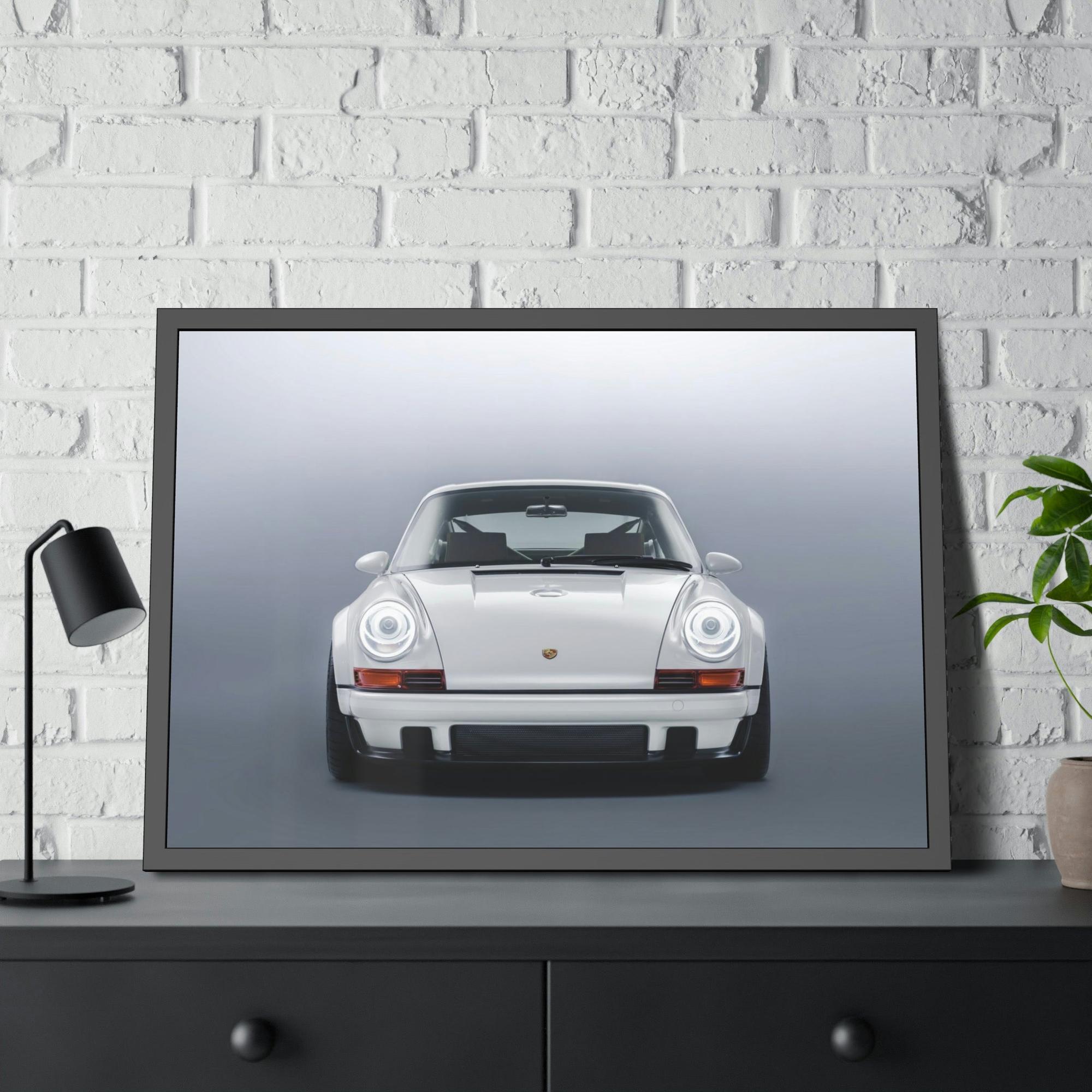 Porsche Sleek Sophistication: Canvas Wall Art Print of the Porsche Aesthetic