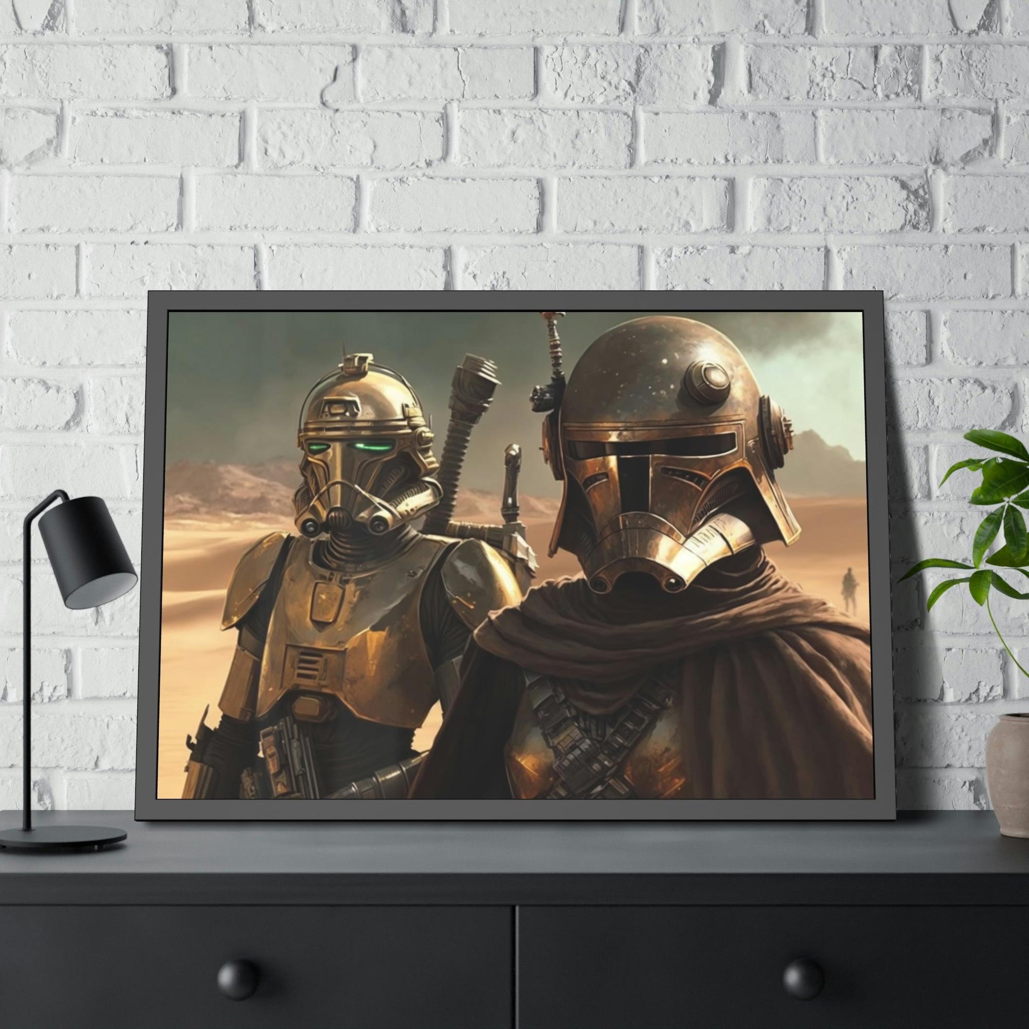 Star Wars Interstellar Adventure: Print Canvas Art with Star Wars Theme