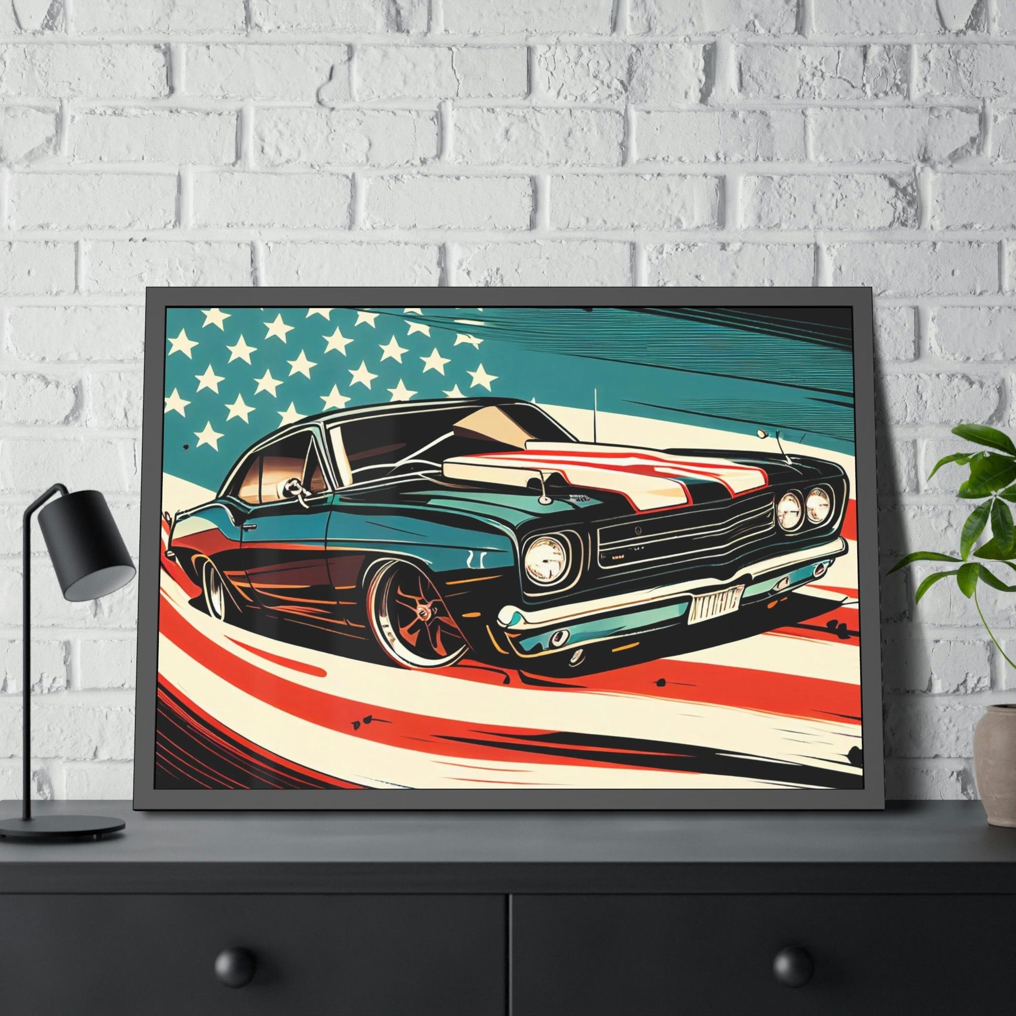 Mustang Free Spirit: Mustang Framed Wall Art and Canvas Print