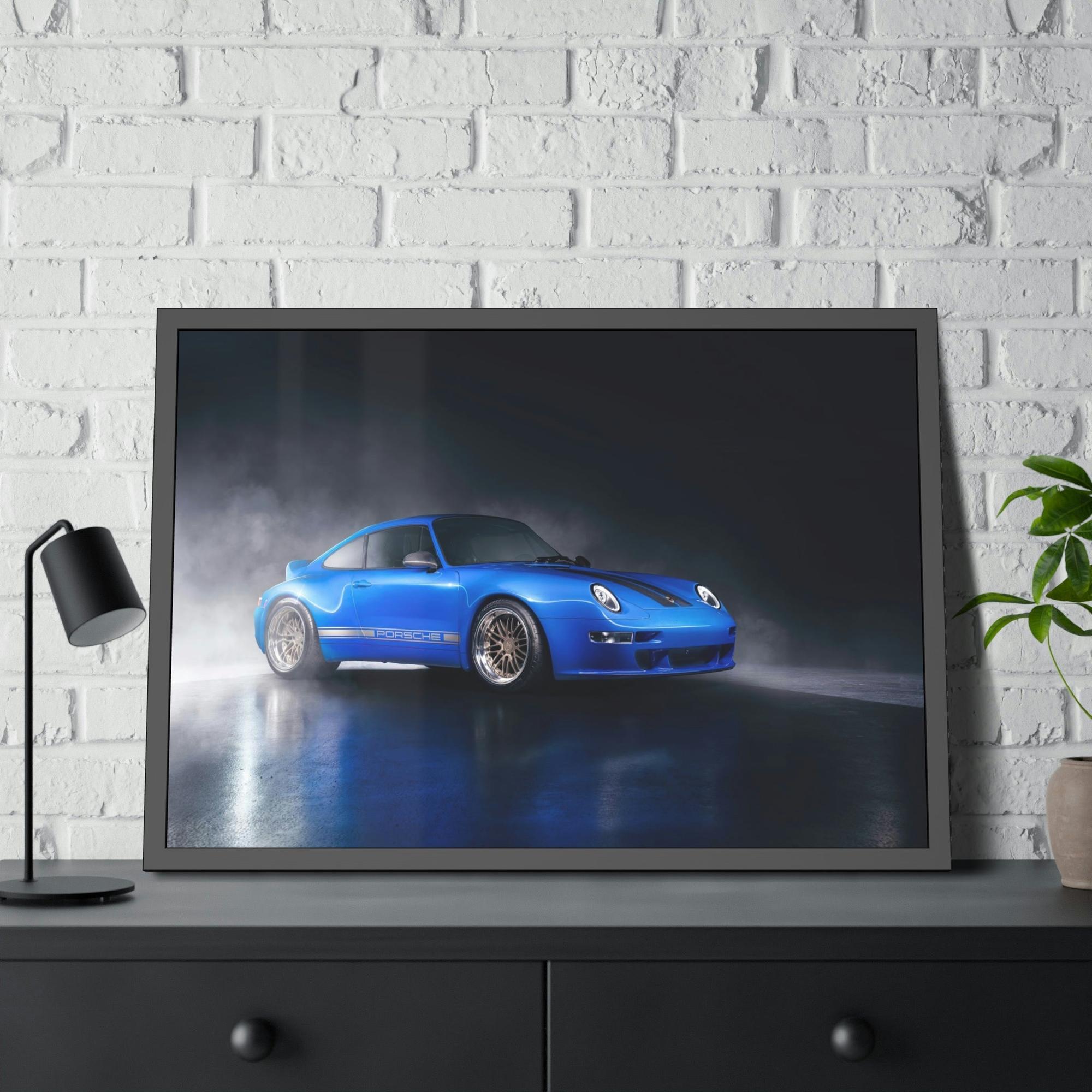 Porsche Porsche Heritage: Classic Poster Print of a Vintage Porsche