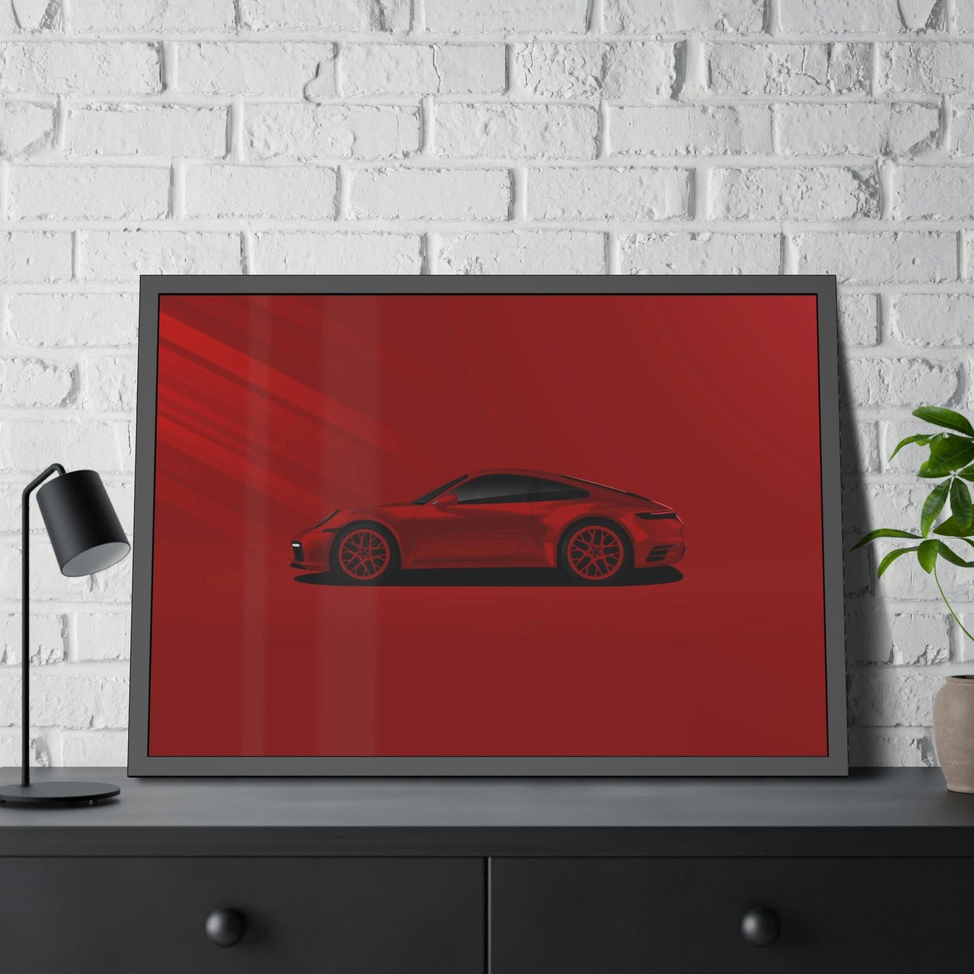 Porsche Porsche's Vibrant Energy: A Print on Canvas & Poster for Inspiration