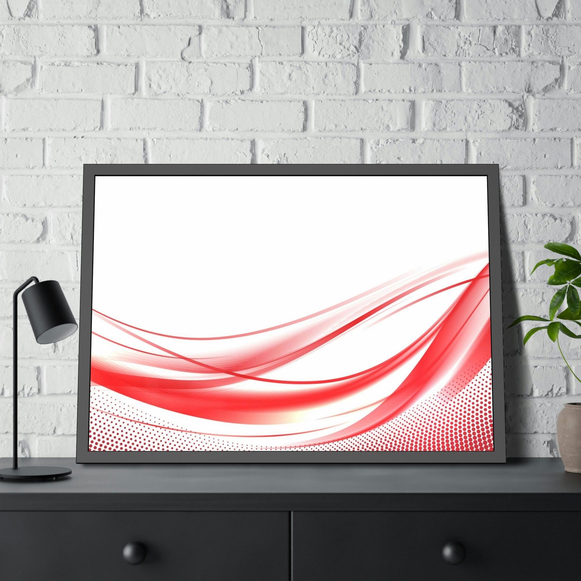 Red Abstract Art The Art of Emotion: Red Abstract Wall Art and Print on Canvas & Poster