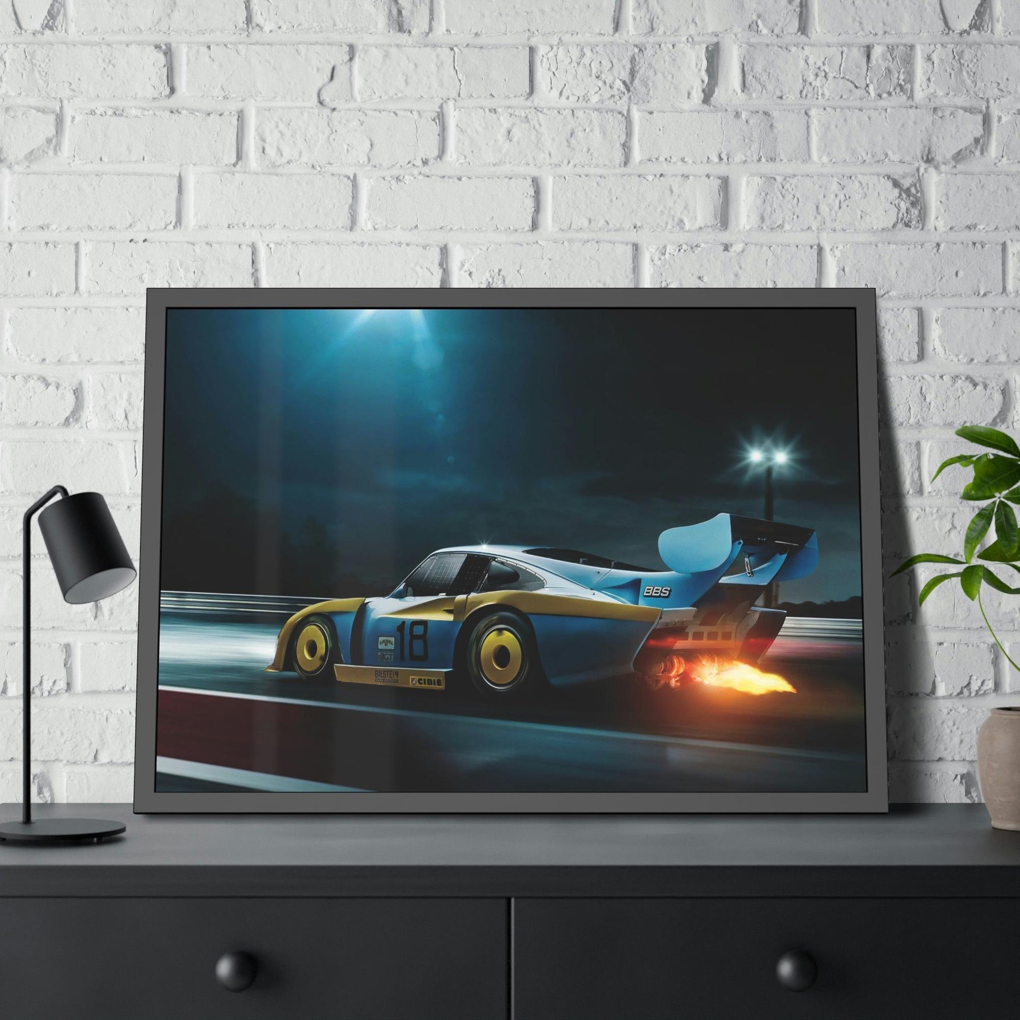 Porsche Porsche in Motion: Dynamic Canvas Wall Art for Auto Aficionados