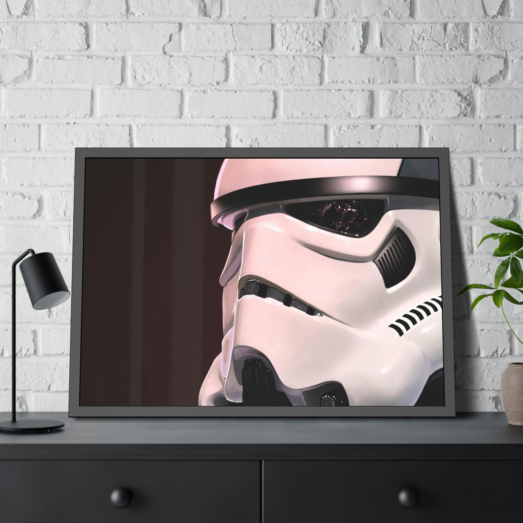 Star Wars R2-W0: The White Droid's Journey in Star Wars - Framed Canvas & Poster Art