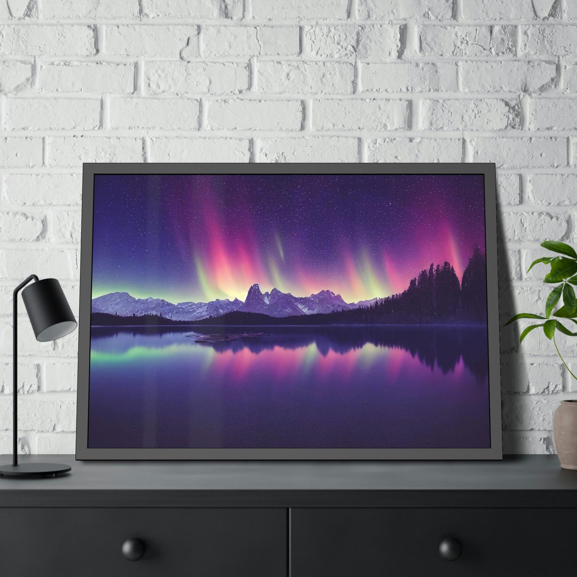 Aurora Borealis Aurora Borealis Serenade: A Harmonious Display of Light and Color