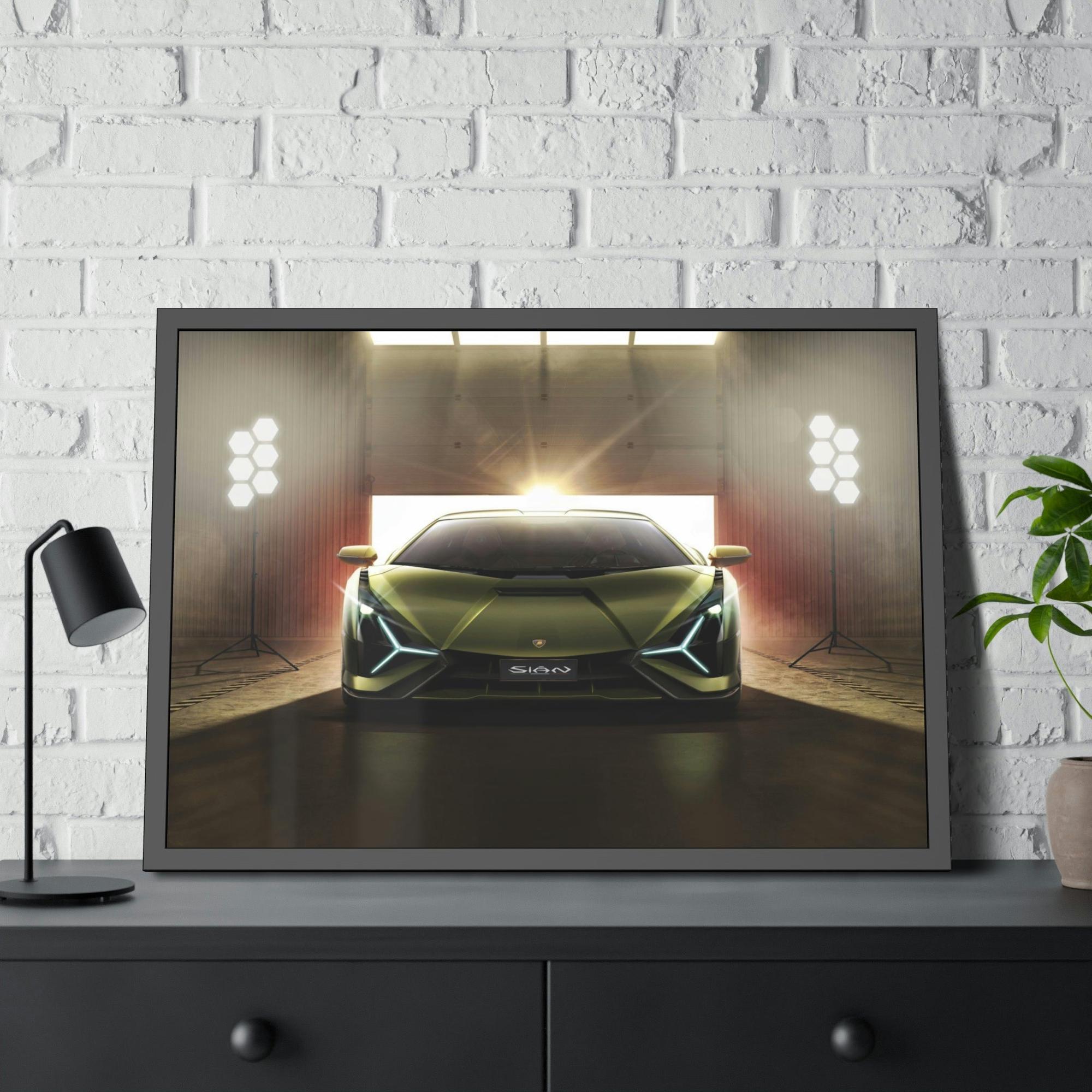 Lamborghini Sleek and Stylish: Modern Canvas Wall Art of Lamborghini for Your Home