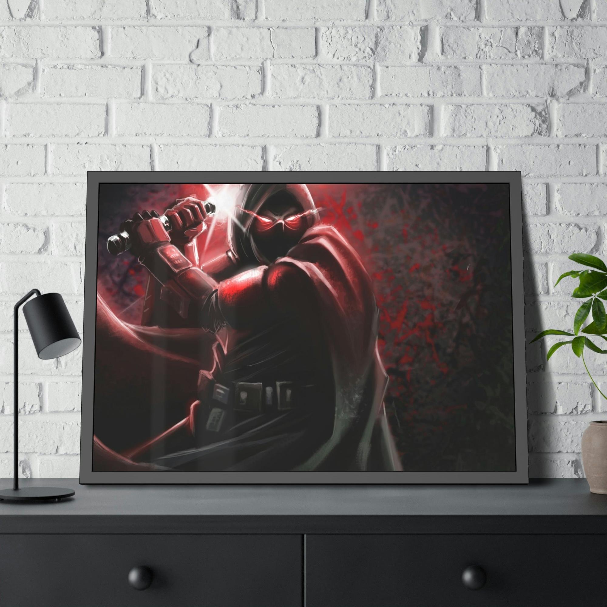 Star Wars The Force Awakens Again: Poster & Canvas Print of Iconic Star Wars Scene