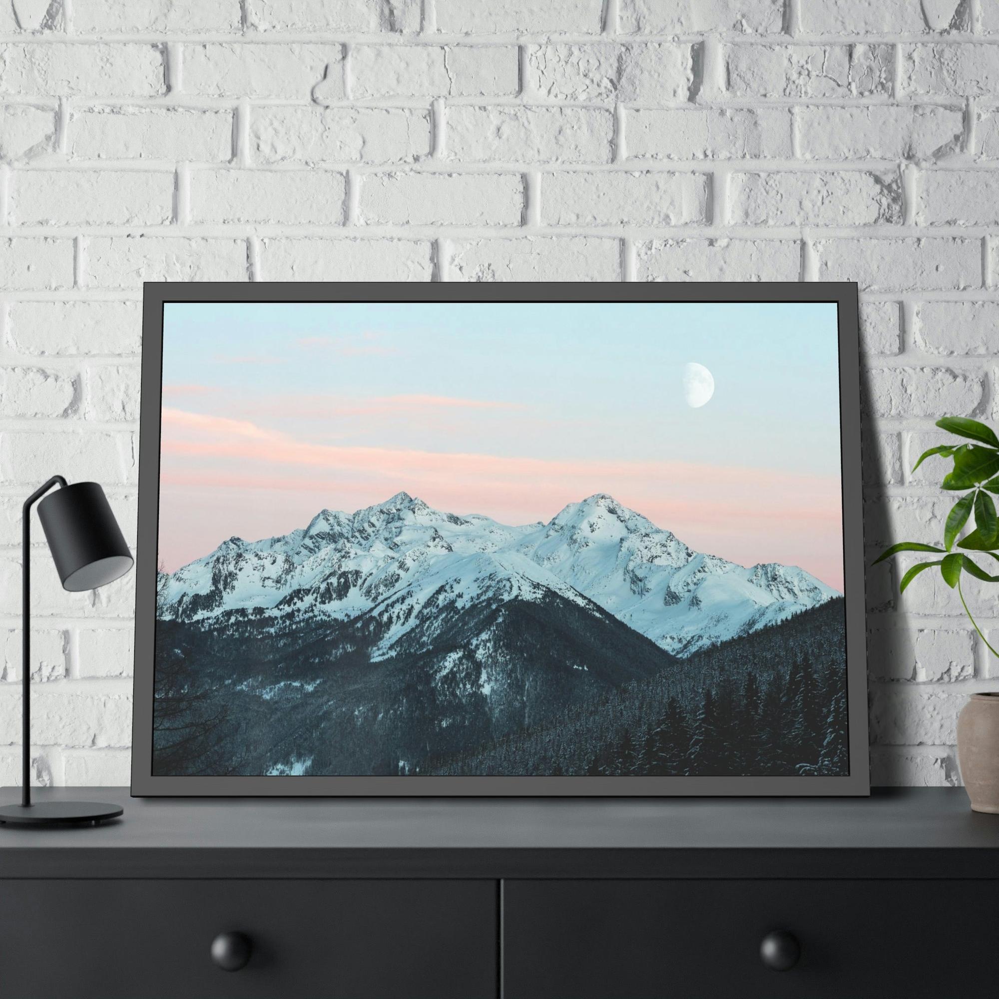 Mountains The Majesty of the Mountains: Breathtaking Natural Canvas Wall Art Print