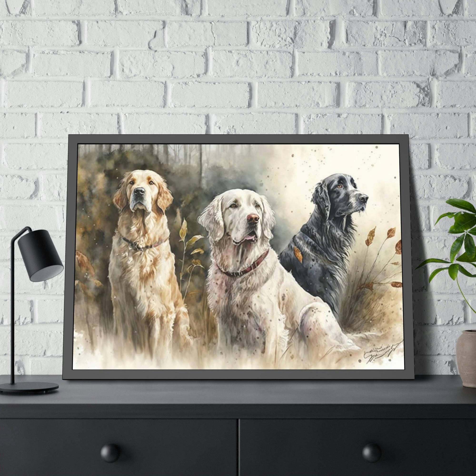 Dogs The Furry Bunch: A Portrait of Playful Pooches