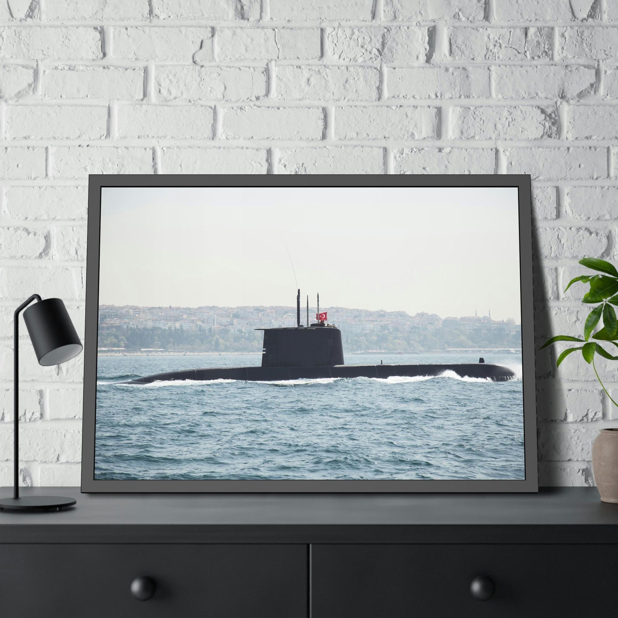 Submarines Submarines and the Blue Horizon: A Vision of the Ocean's Majesty