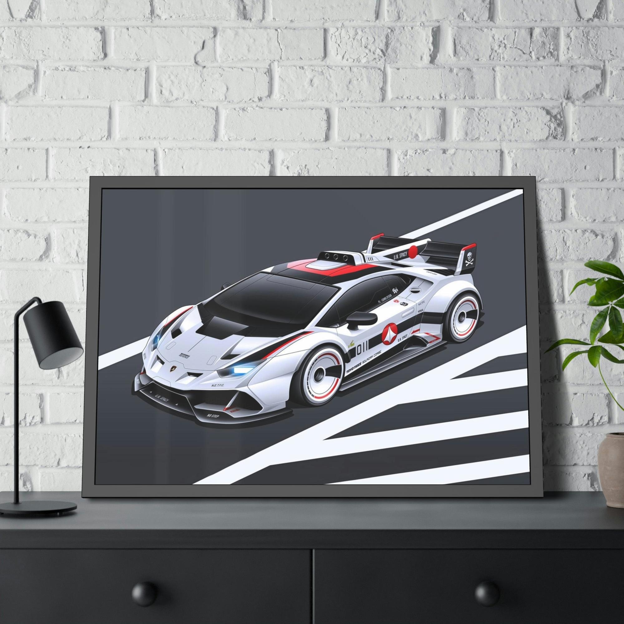 Lamborghini Luxury on Wheels: Lamborghini Framed Poster & Canvas and Wall Art