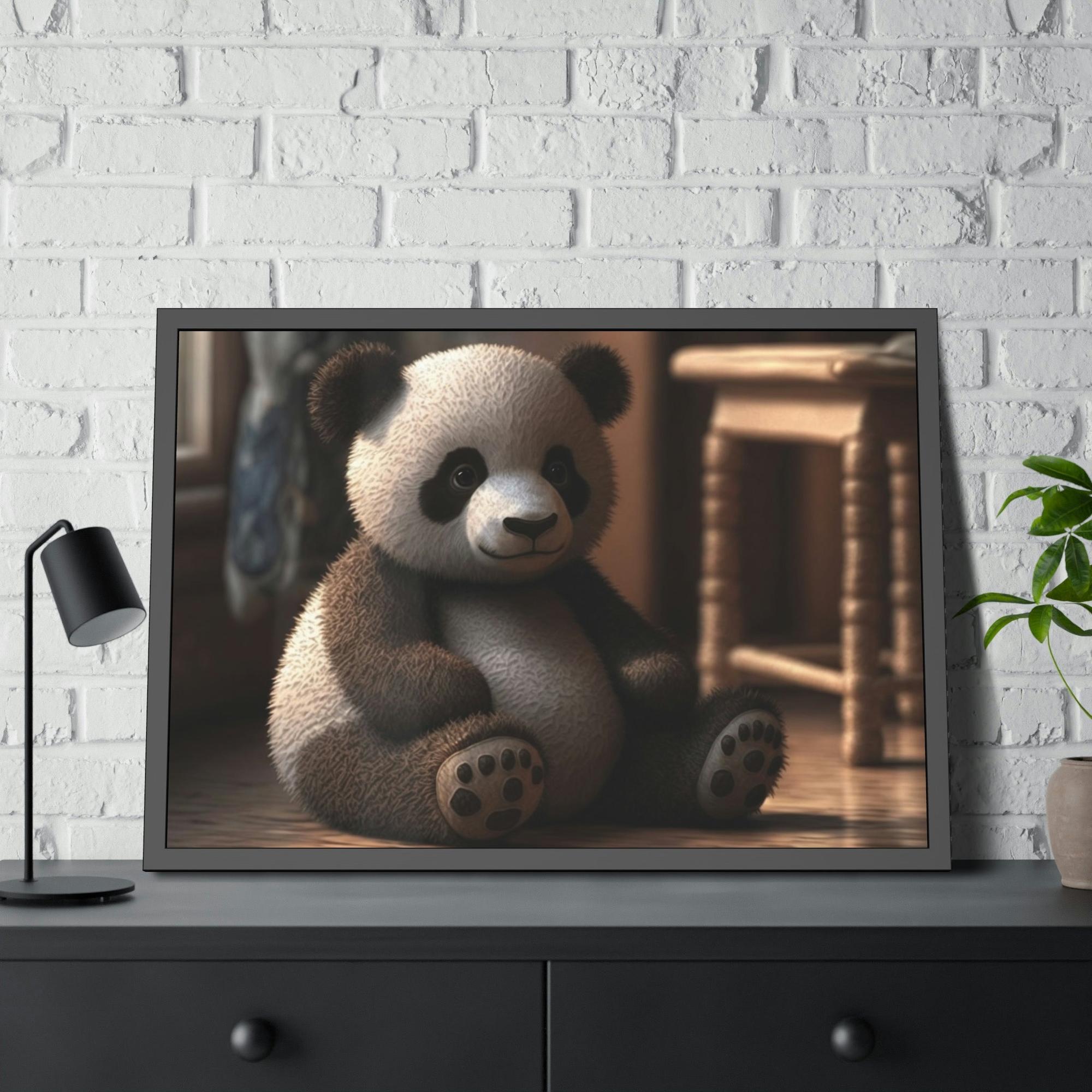 Pandas Panda Zen: Tranquility on Canvas