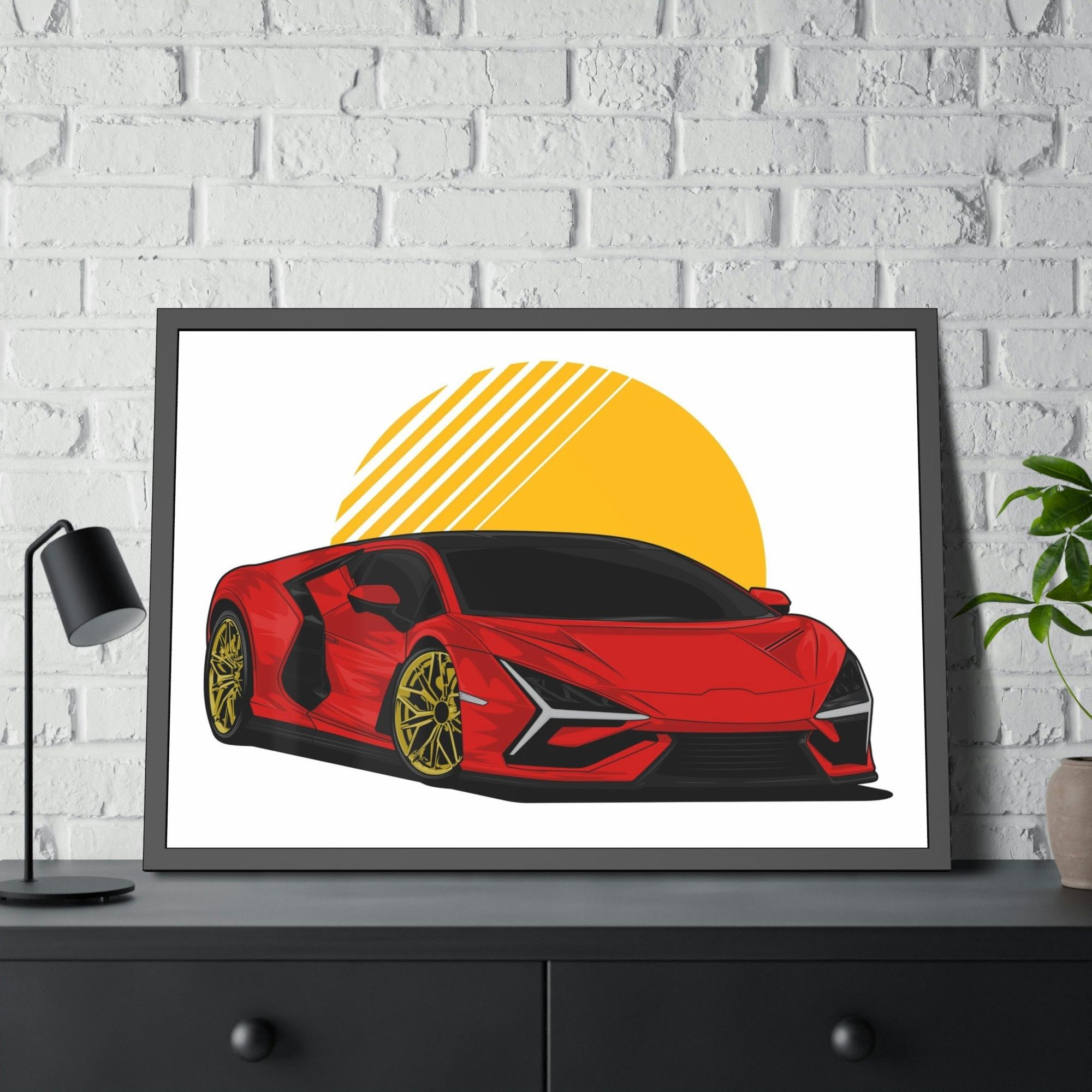 Lamborghini Lamborghini's Roar: High-Quality Canvas & Poster Wall Art