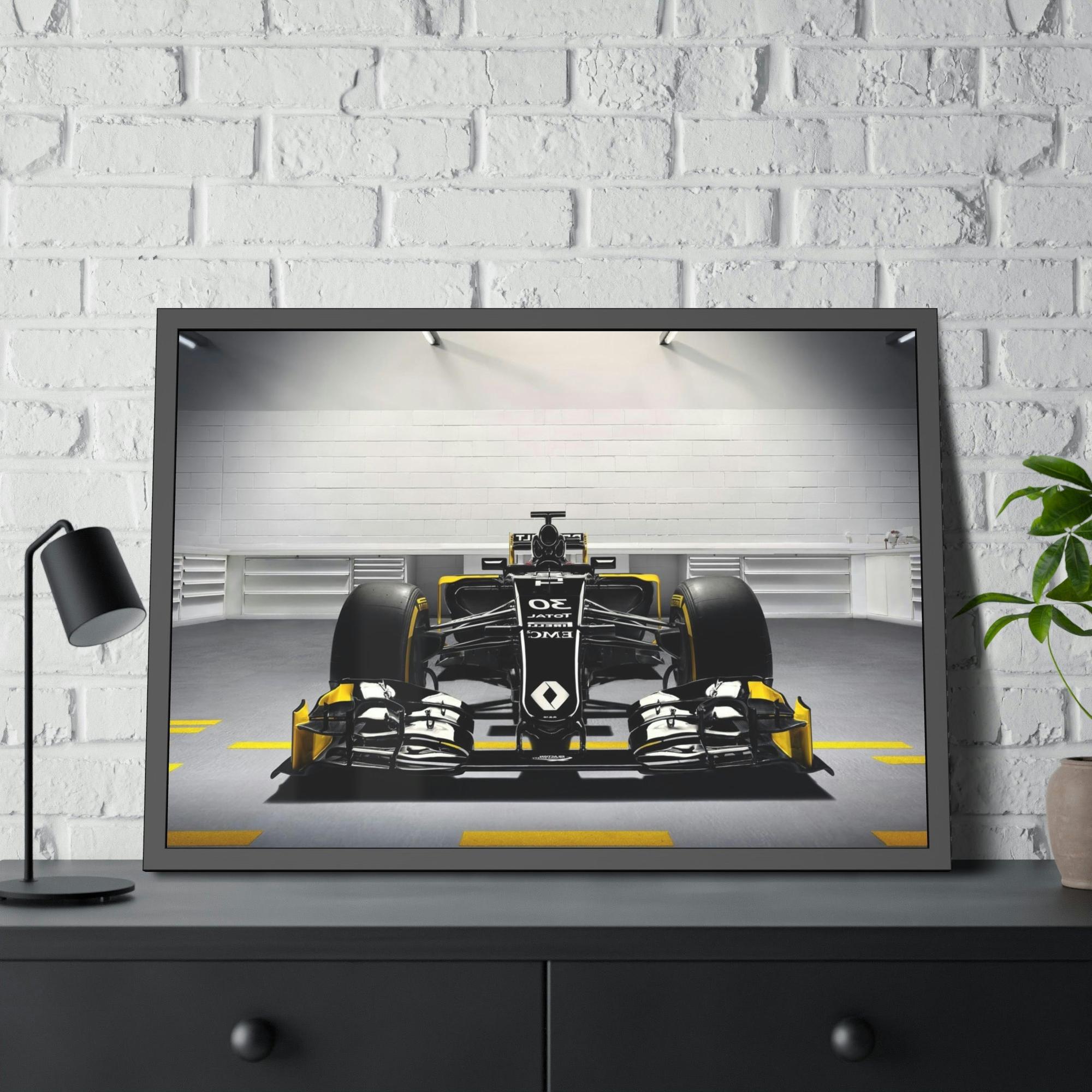 F1 The Power of Speed: Striking F1 Art Print on Canvas & Poster