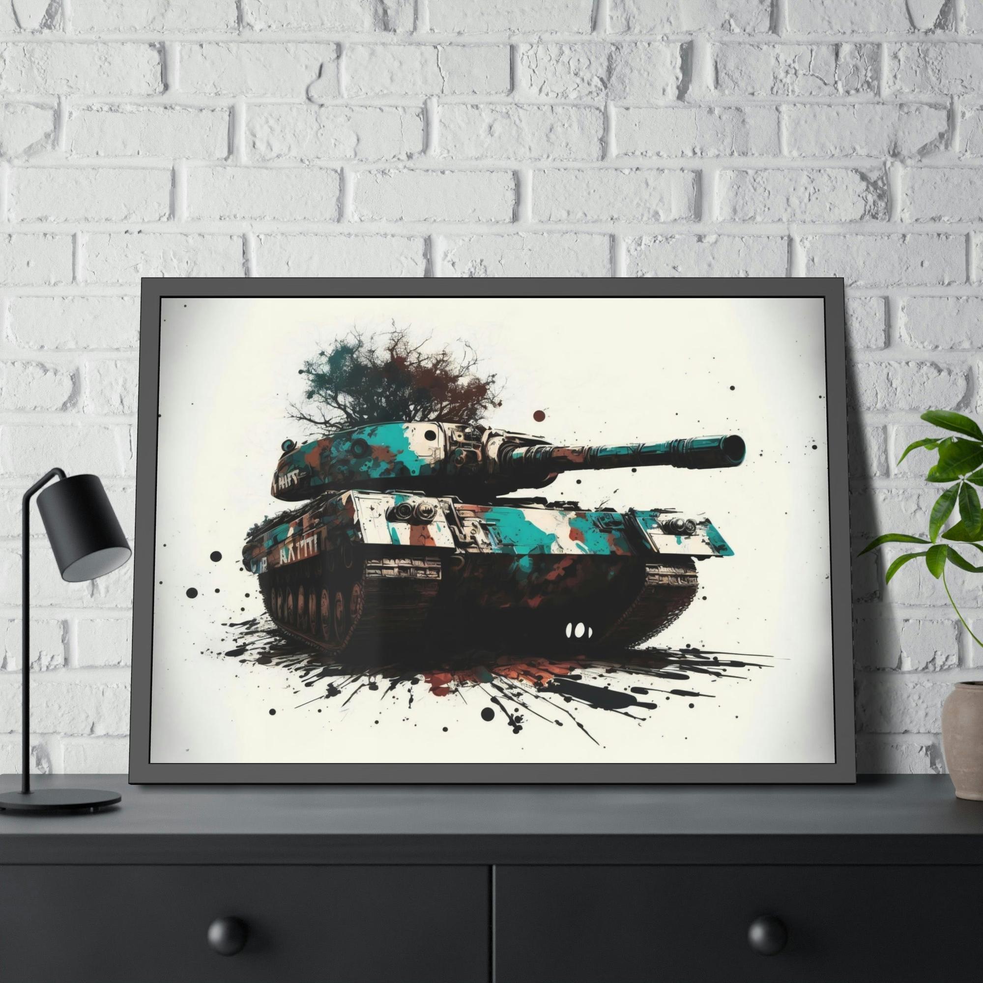 World Of Tanks Valor Unleashed: Captivating World of Tanks Print on Canvas & Poster