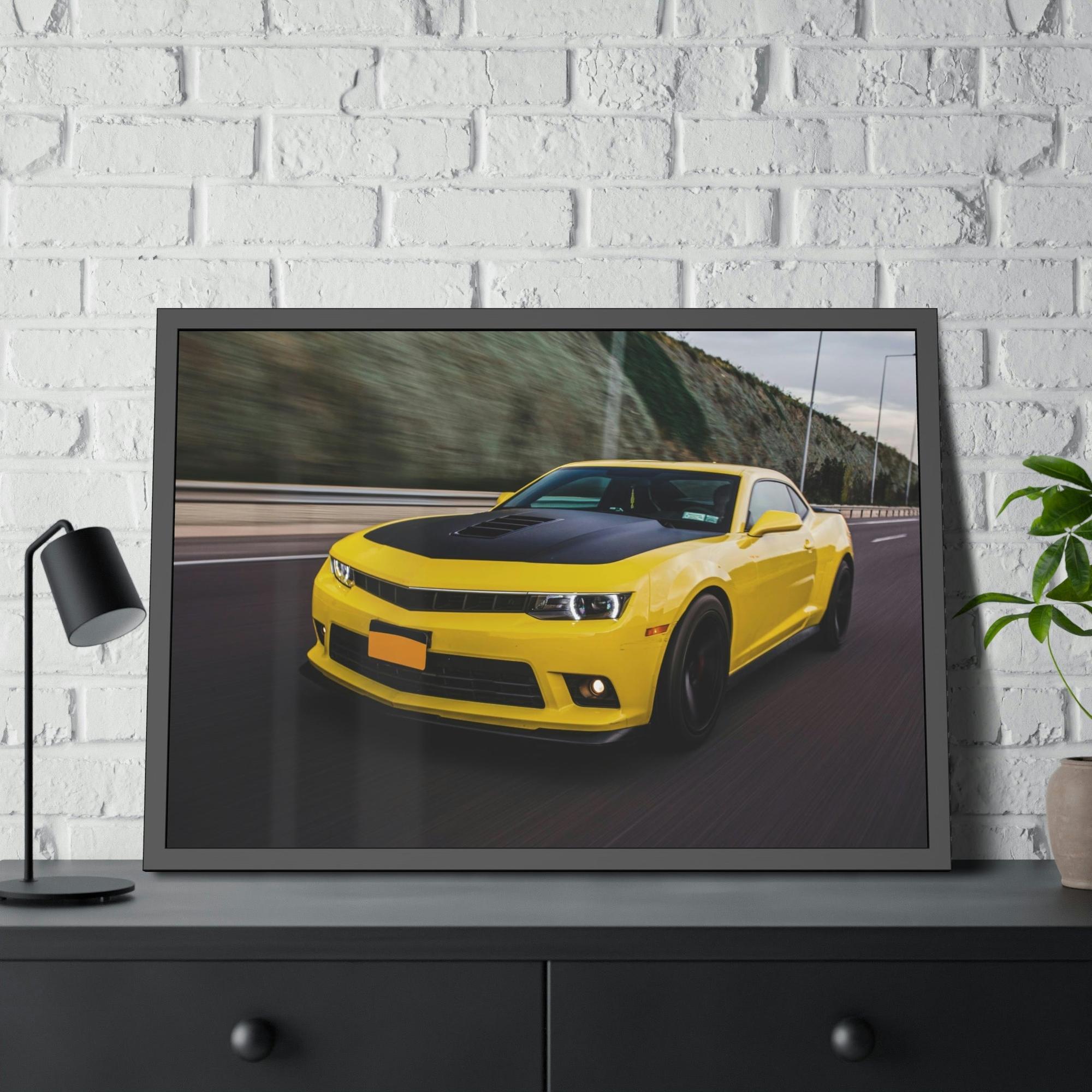Camaro Sleek and Stylish: Camaro Art on Canvas and Wall Decor