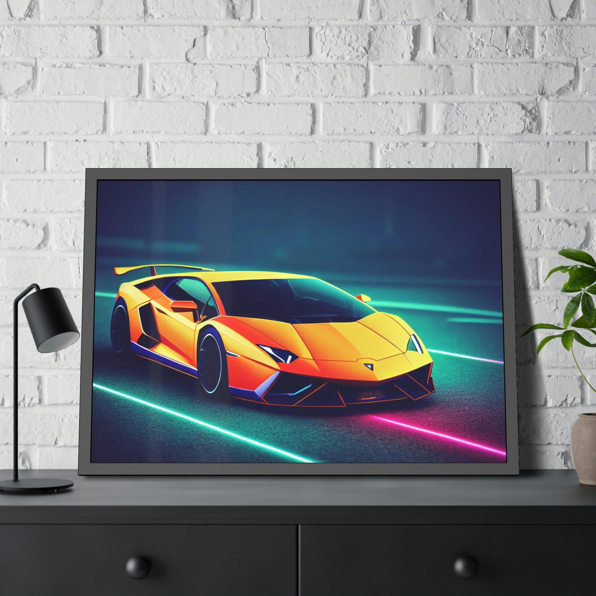 Lamborghini The Thrill of Speed: Lamborghini Canvas & Poster Print and Wall Art