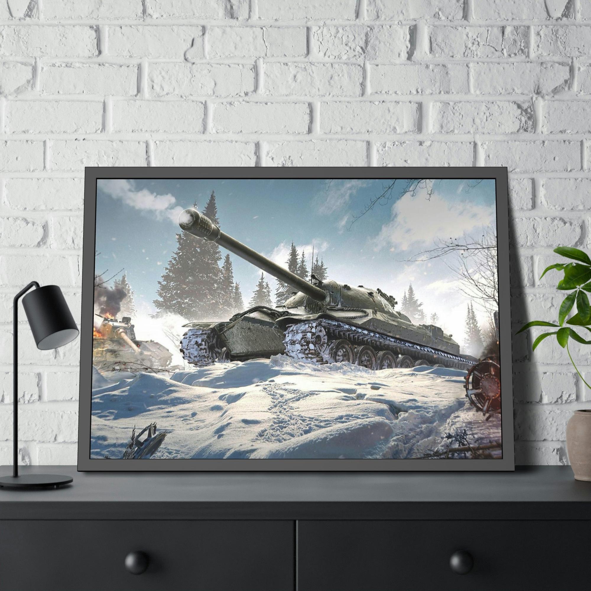 World Of Tanks Steel Titans Clash: Epic World of Tanks Canvas & Poster Wall Art