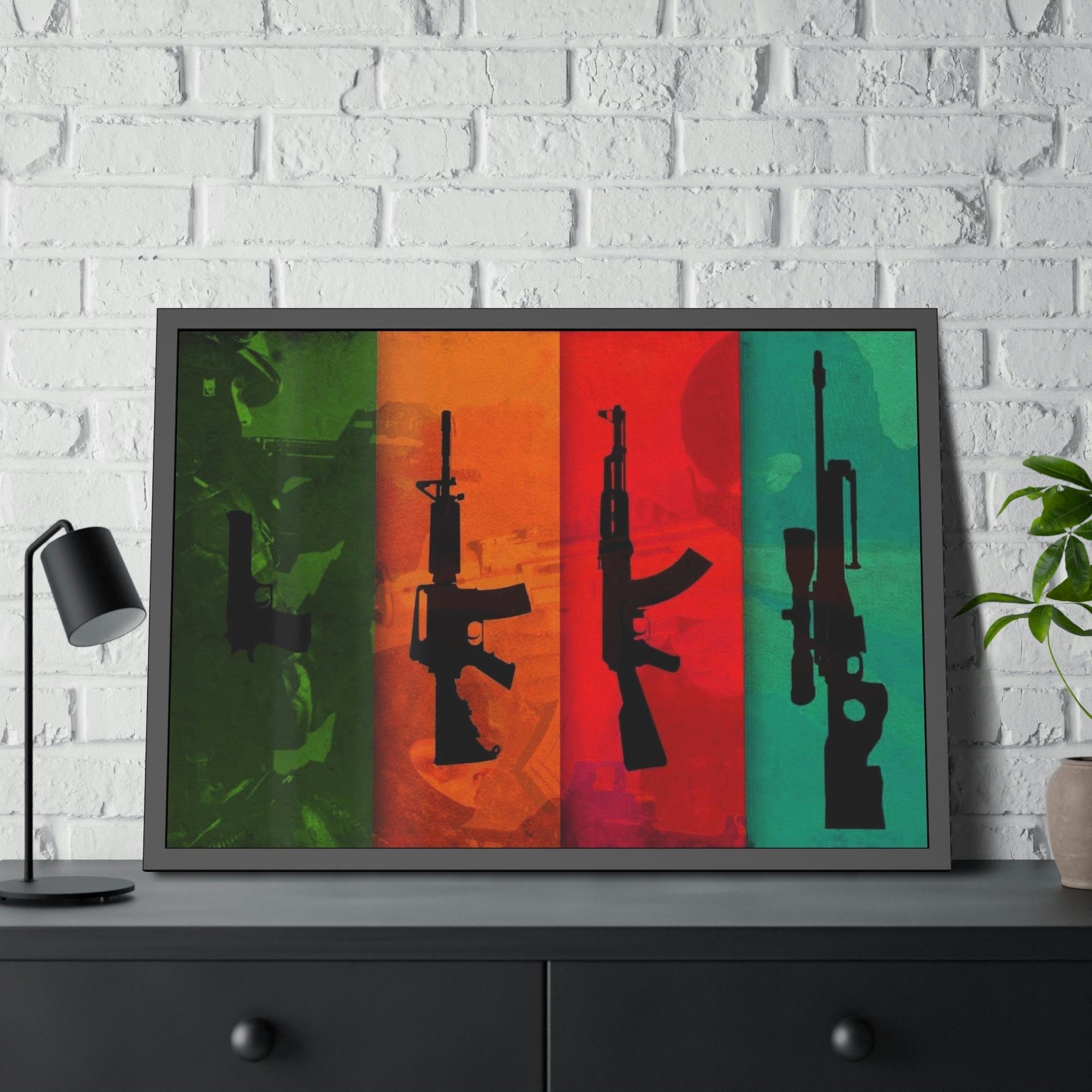 Counter Strike Counter Strike: Immersive Gaming Art on Framed Canvas & Poster