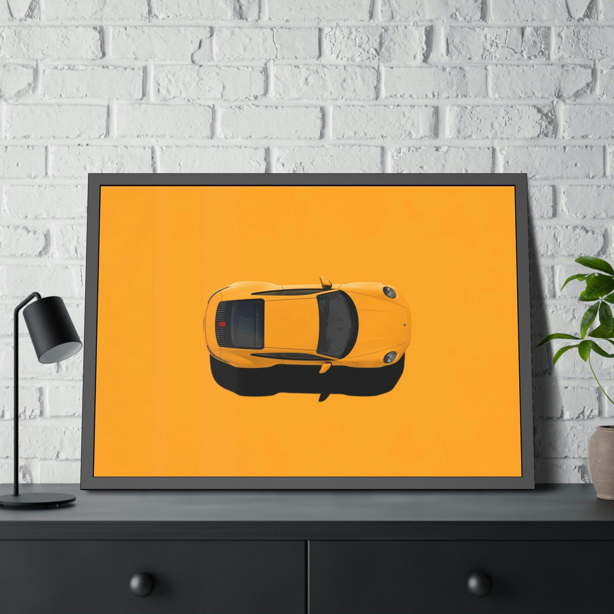 Porsche The Porsche Palette: A Framed Canvas & Poster Artwork That Celebrates Automotive Beauty