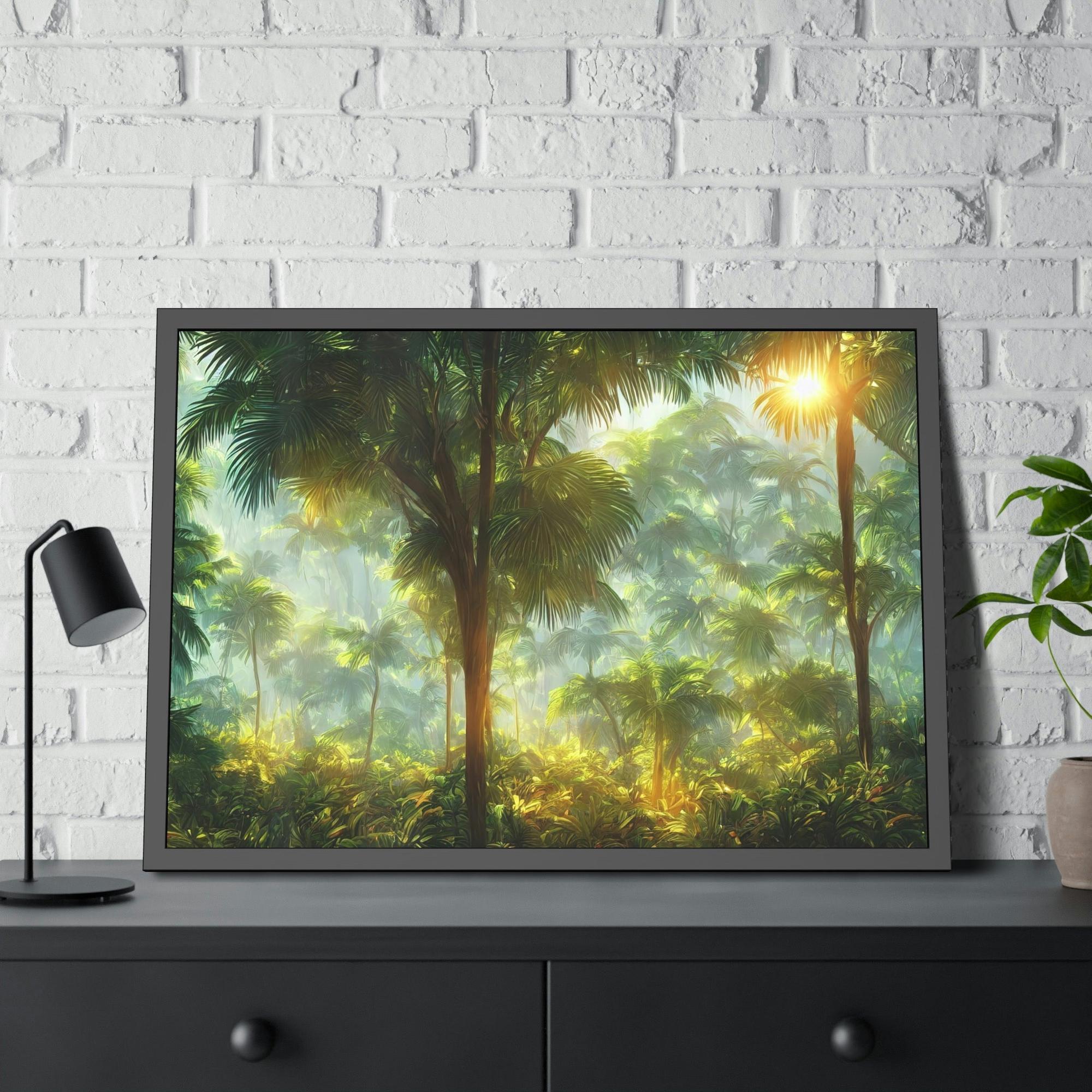Tropical Island Vibes: Capturing the Essence of the Tropics on Canvas