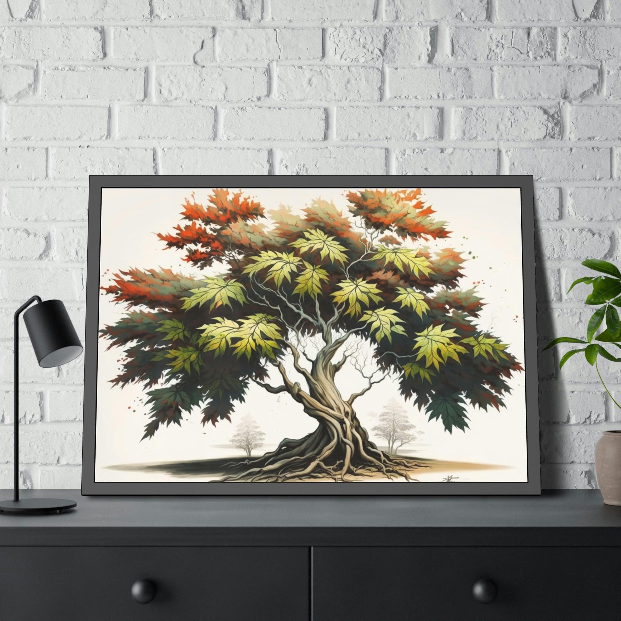 Maple Trees Rustling Leaves: A Maple Tree Symphony