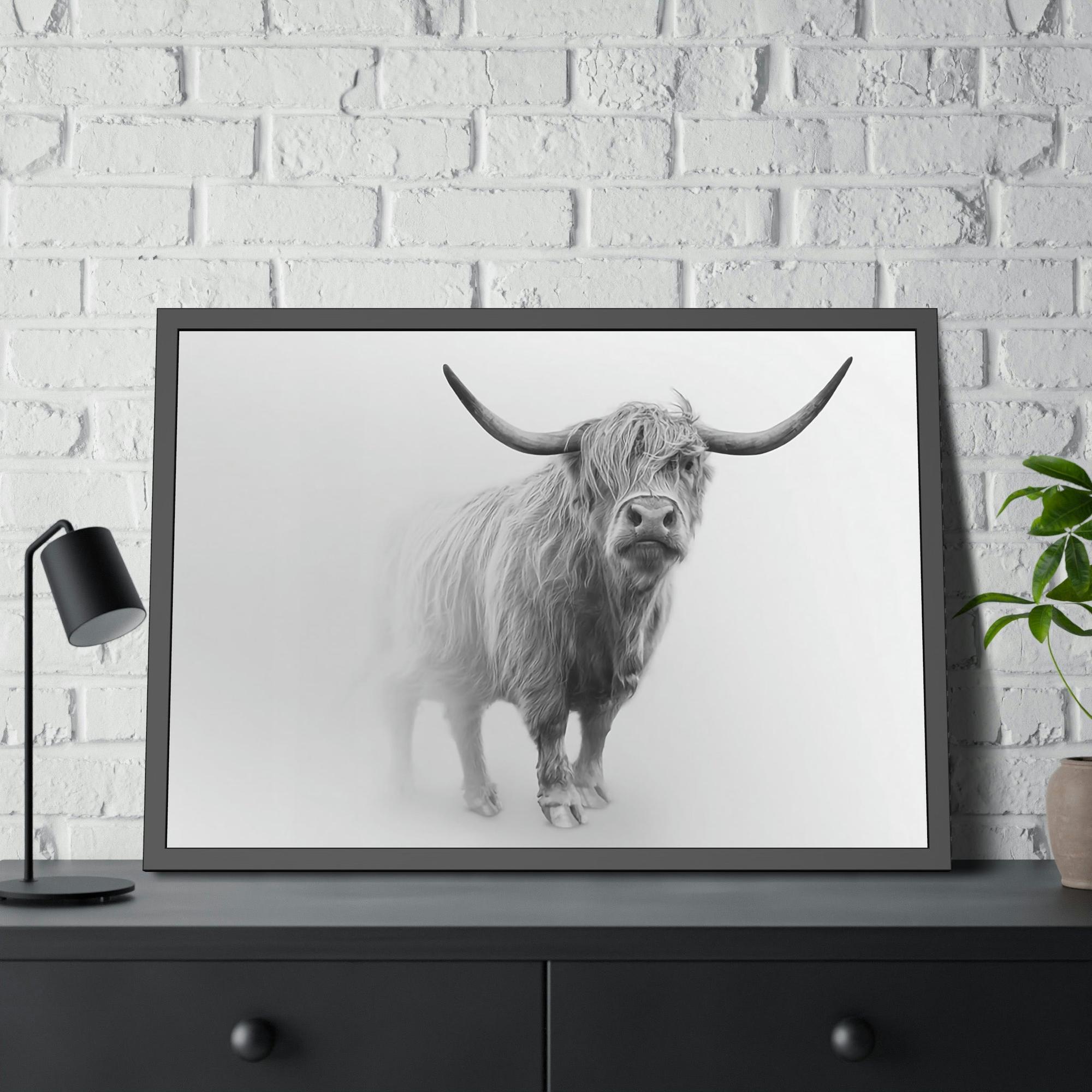 Highland Cow Scottish Cattle | Wall Art — Pixoram