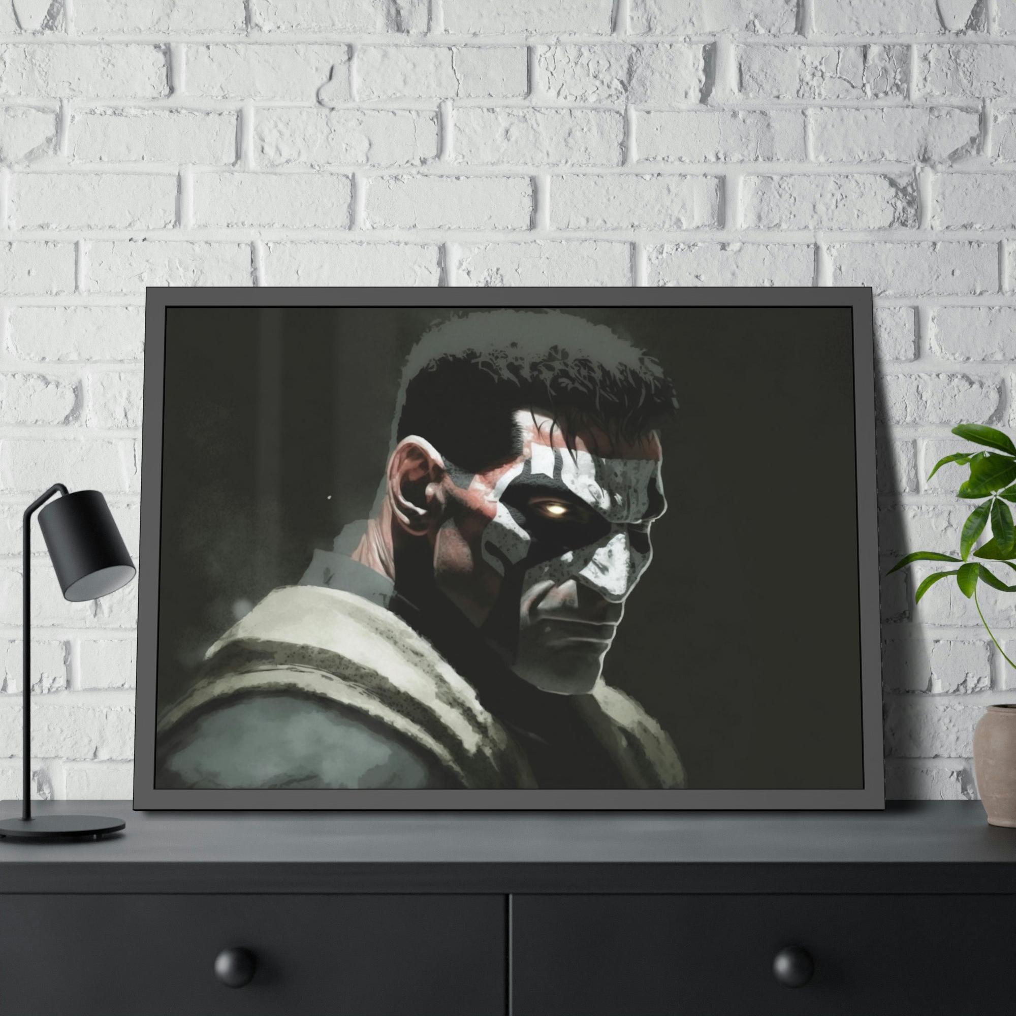 Punisher Blood and Justice: A Punisher Painting