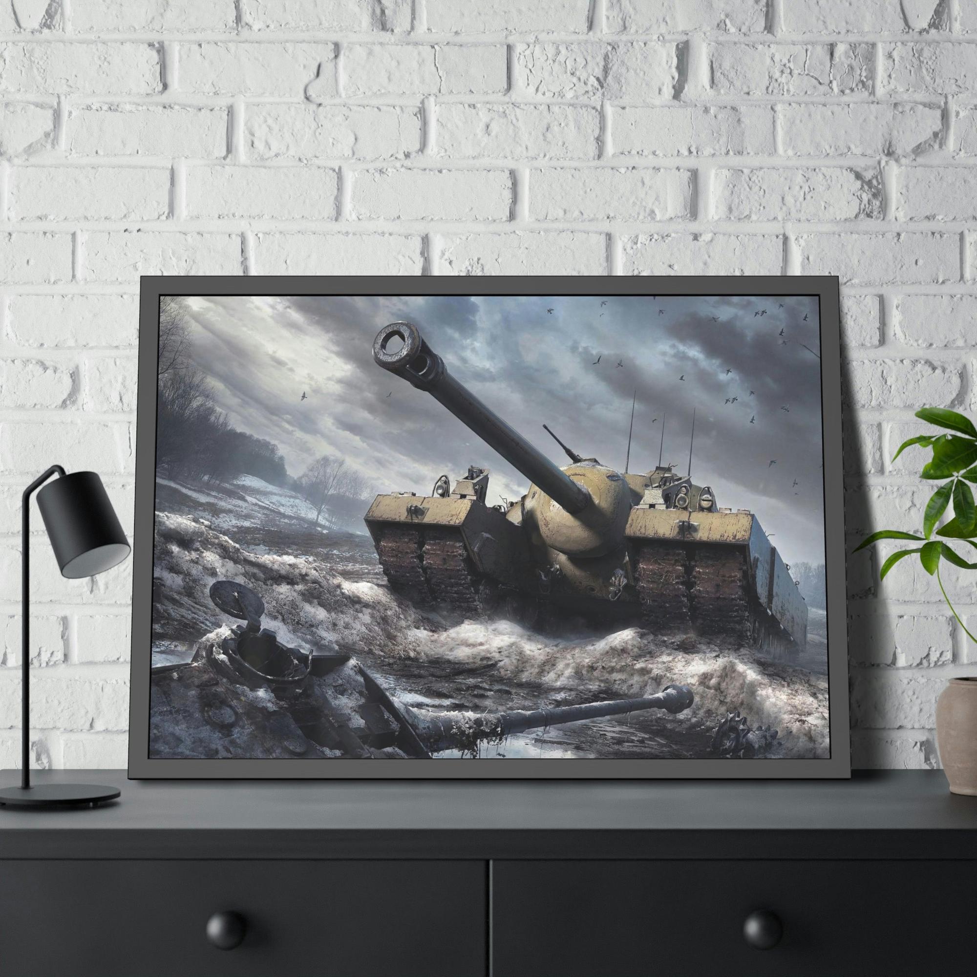 World Of Tanks The Art of Armored Warfare: Canvas & Poster Masterpiece from World of Tanks