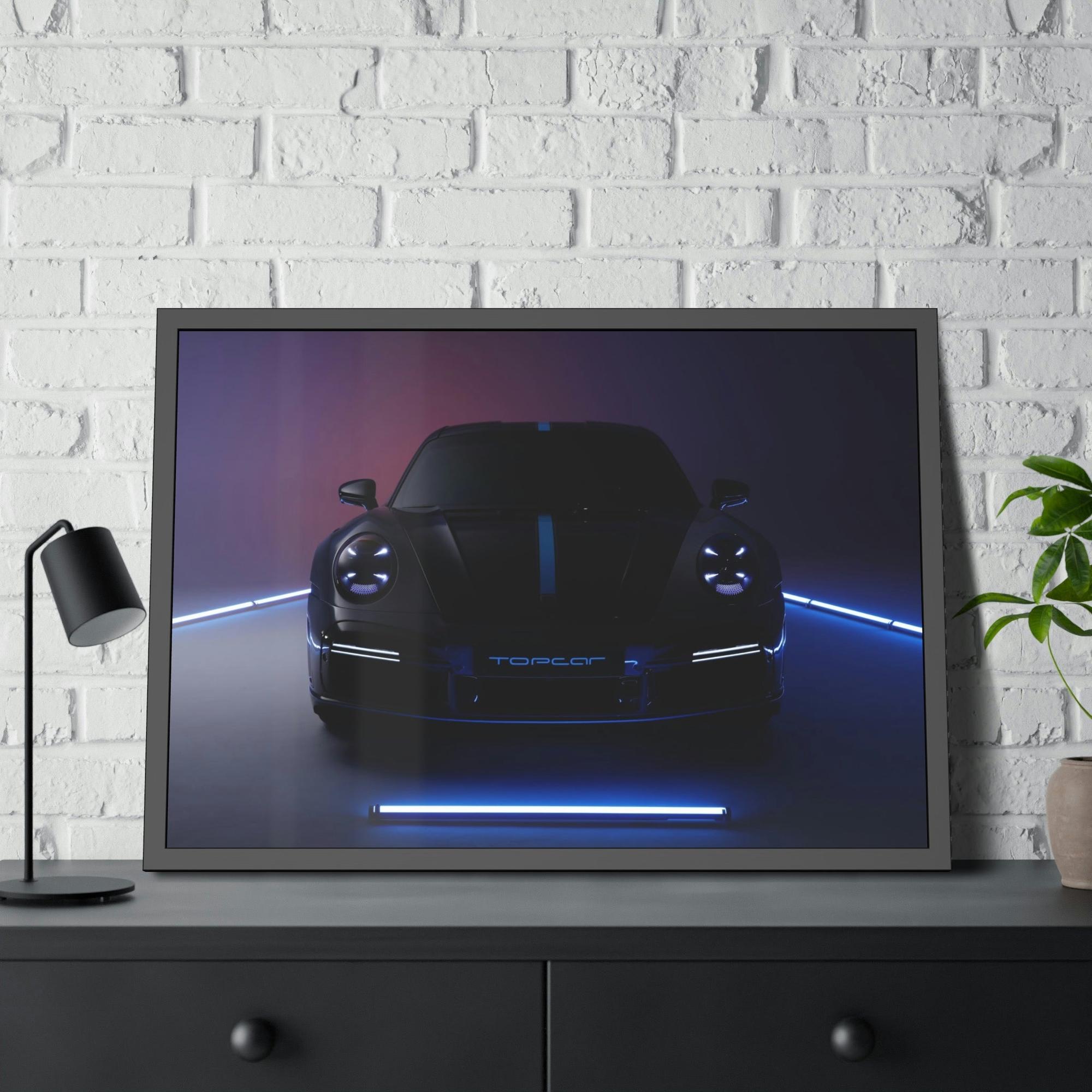 Porsche The Porsche Legacy: A Canvas & Poster Print That Chronicles the Rich History of the Porsche Brand