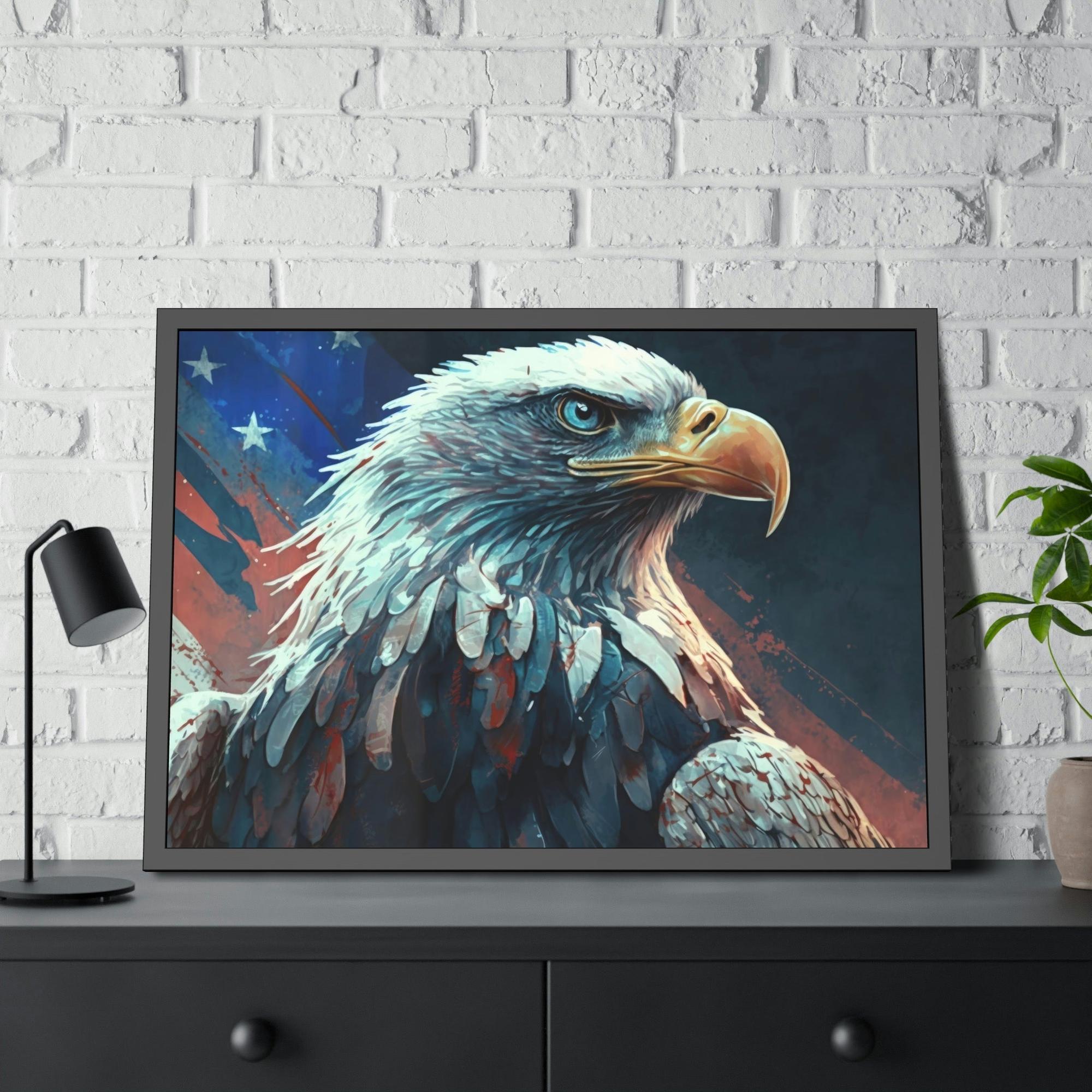 Eagles Skybound Spirits: Canvas Wall Art Embracing the Ethereal Presence of Eagles