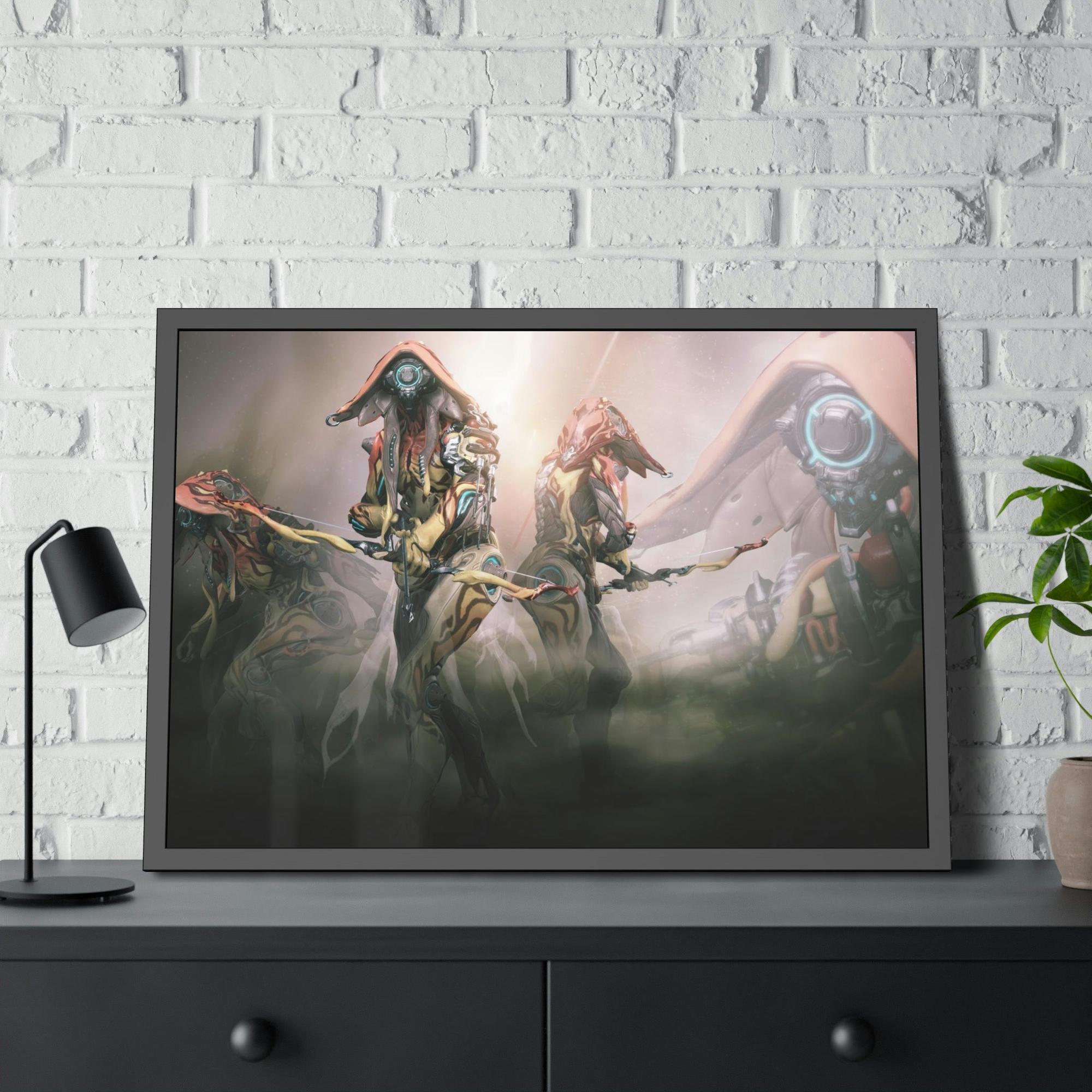 Warframe Warframe's Galactic Journey: Poster & Canvas Wall Art for Fans