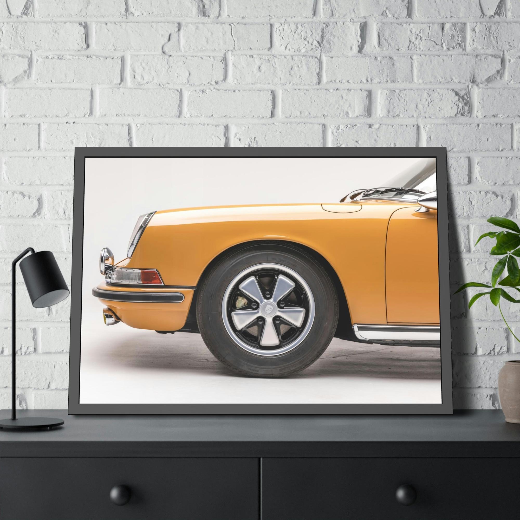 Porsche Porsche's Classic Elegance: Framed Poster & Canvas Showcasing the Car's Timeless Style