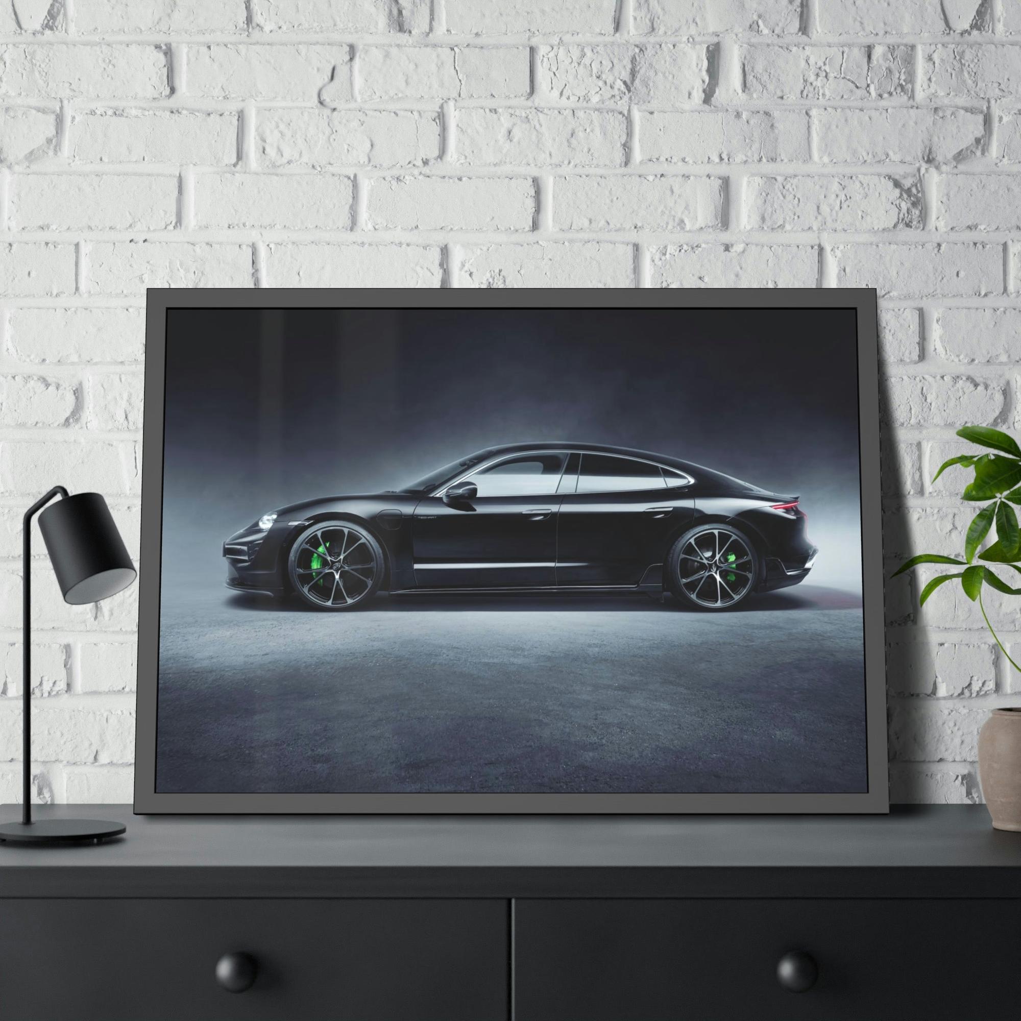 Porsche Porsche Power: A Timeless Framed Poster for Any Room