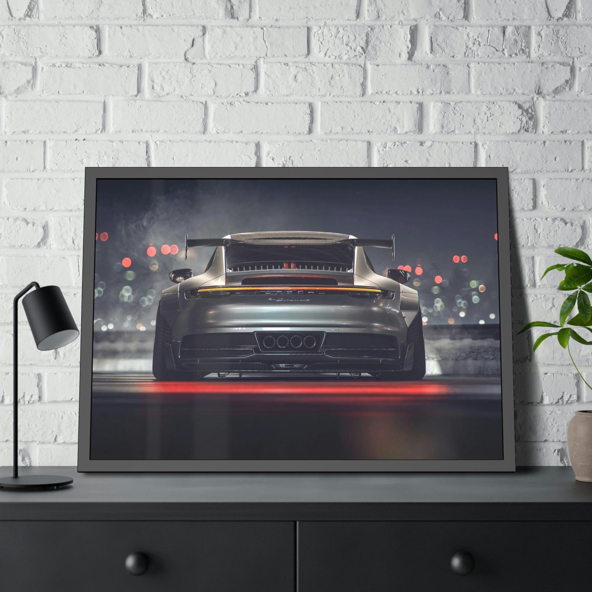 Porsche Porsche Power Captured: Framed Canvas & Poster Art for Speed Seekers