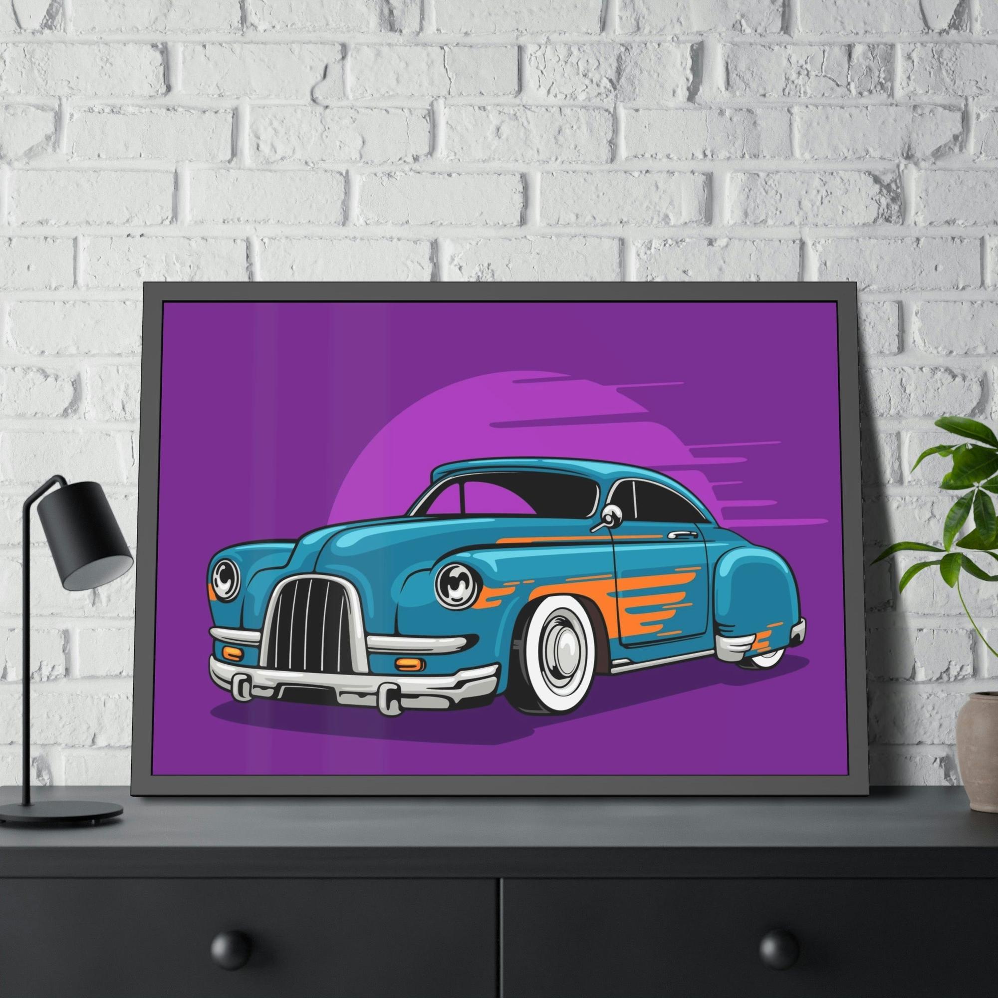 Porsche Porsche on the Move: Modern Canvas Wall Art for Racing Enthusiasts