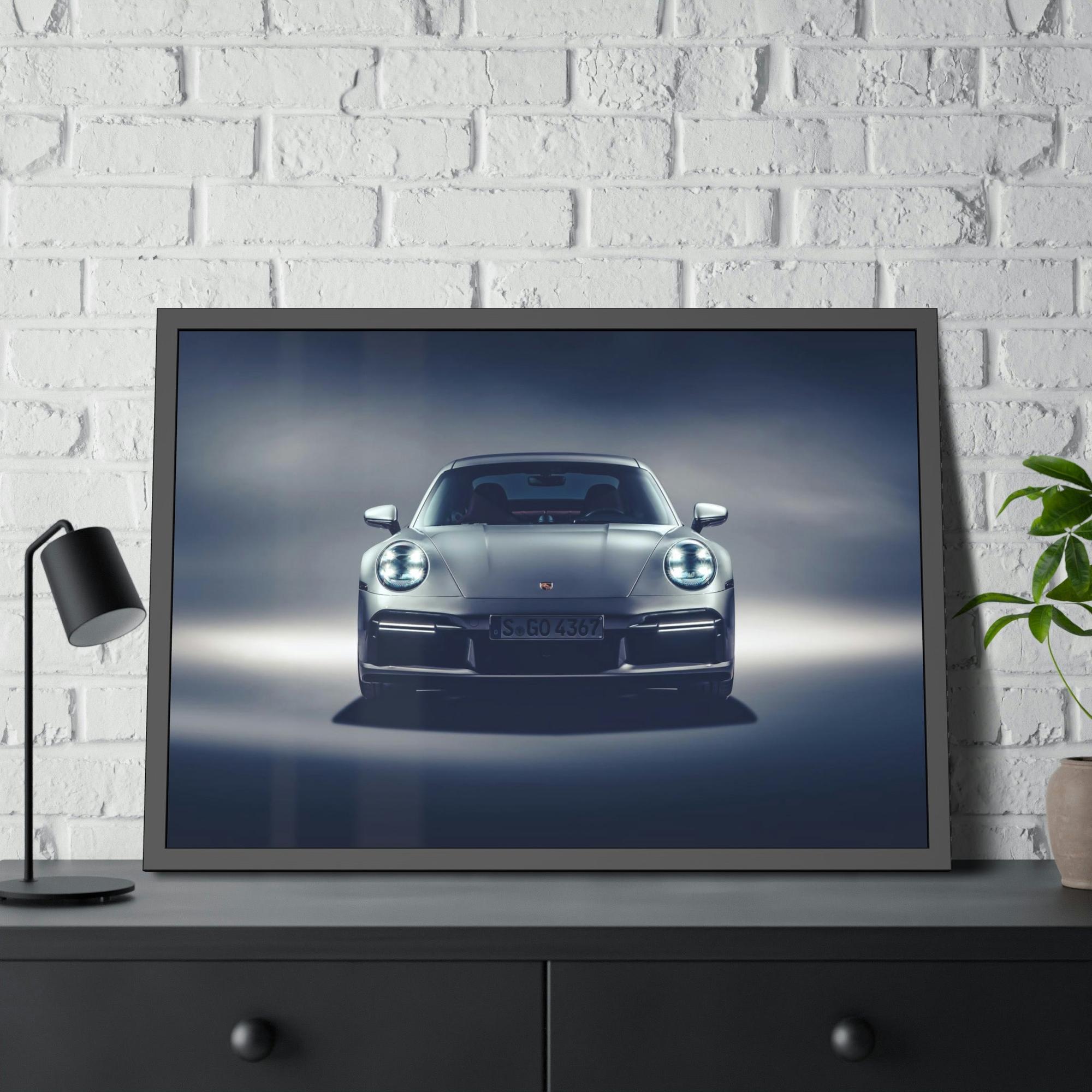 Porsche Porsche Passion: Artistic Framed Canvas & Poster for Car Enthusiasts