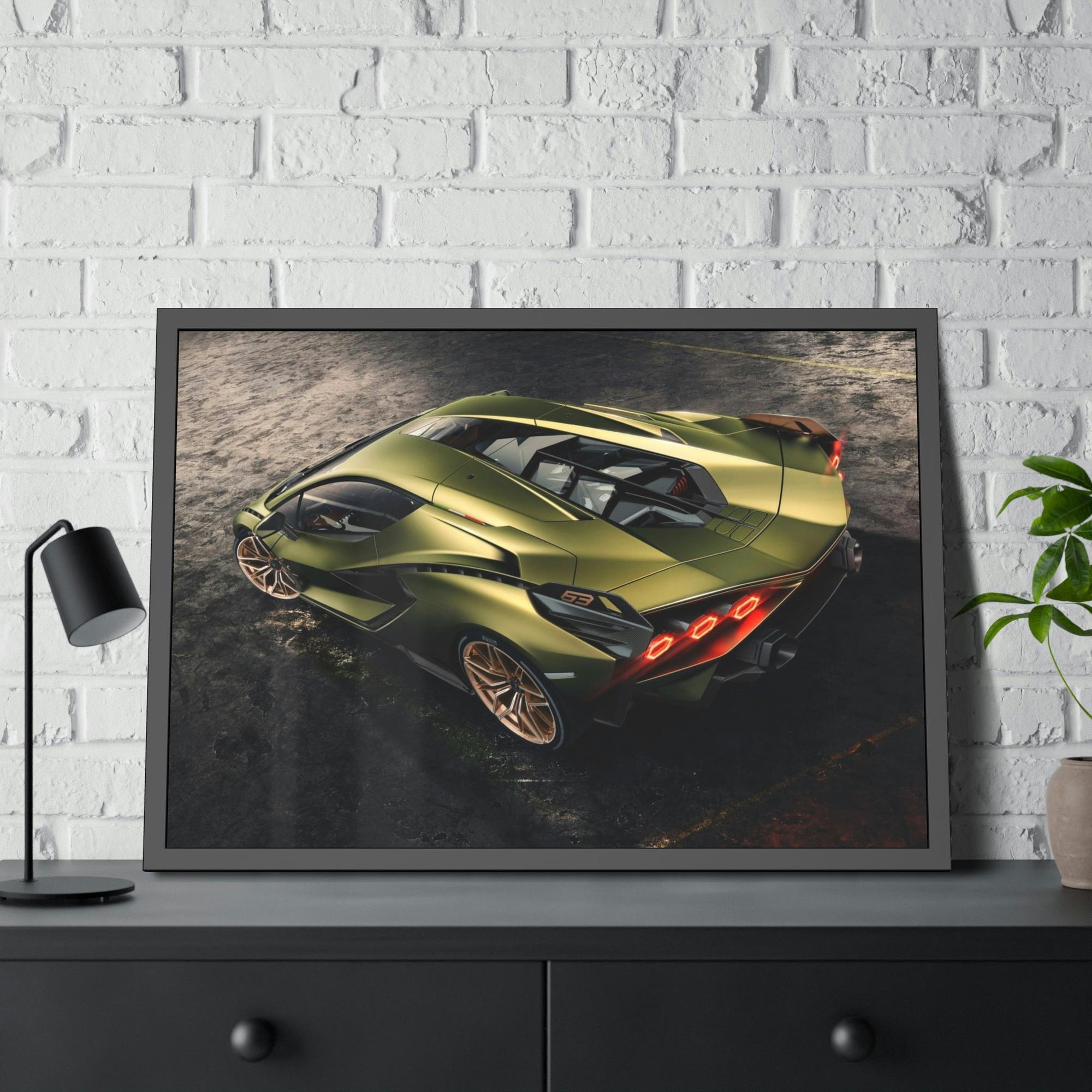 Lamborghini Lamborghini Adrenaline: Canvas & Posters of Sleek Sport Car