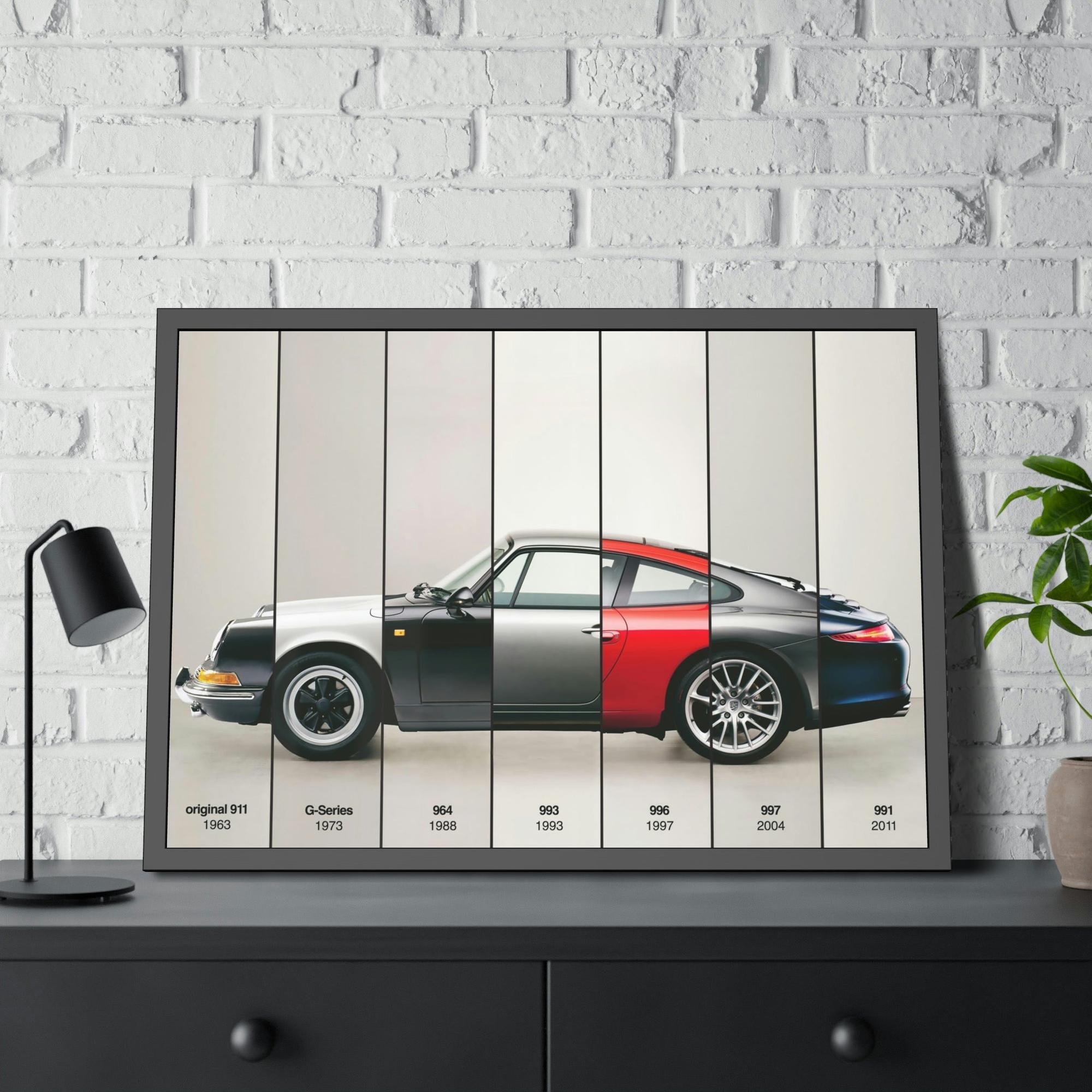 Porsche The Art of Porsche: A Stunning Canvas Print for Car Lovers