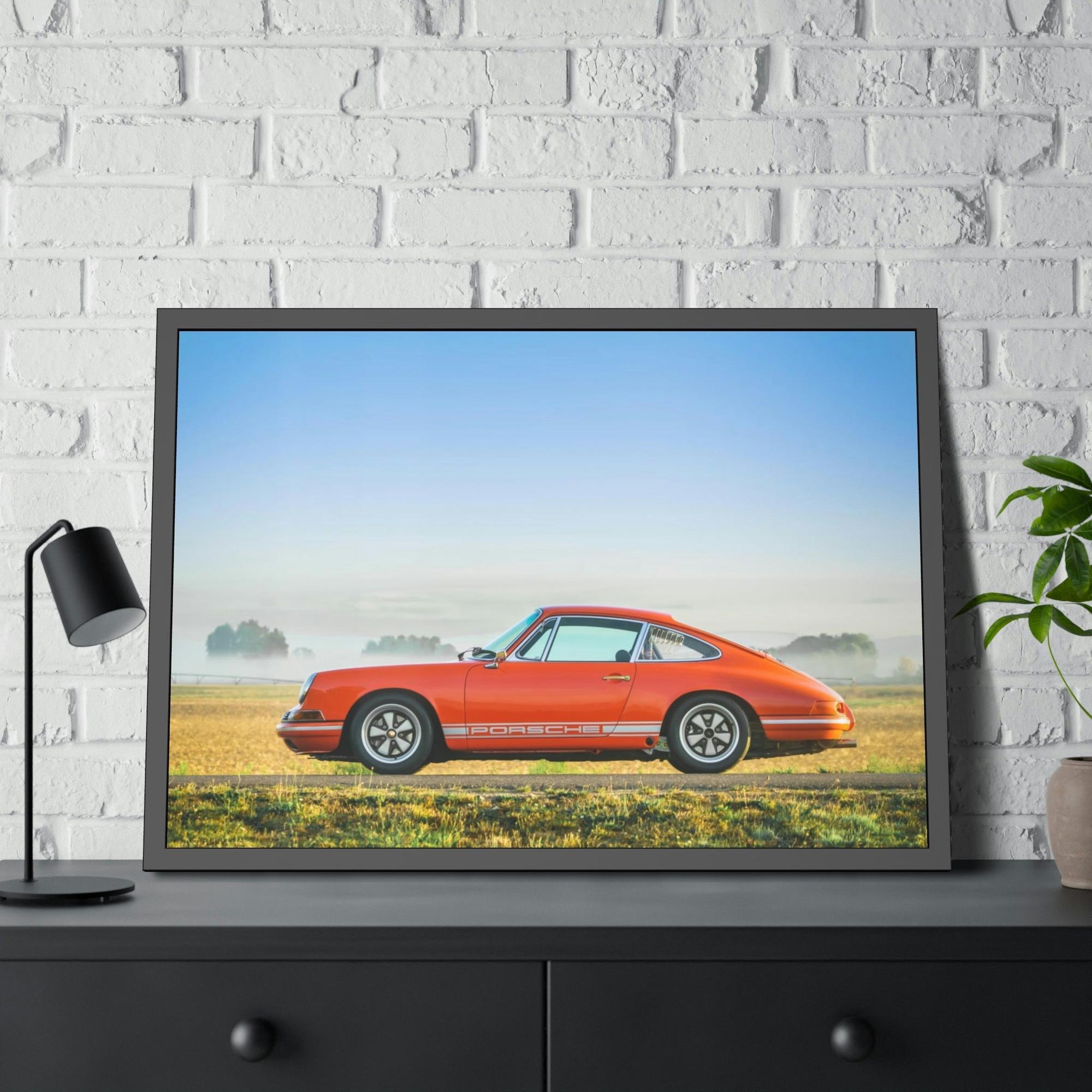 Porsche Porsche's Timeless Beauty: Wall Art Print on Canvas & Poster