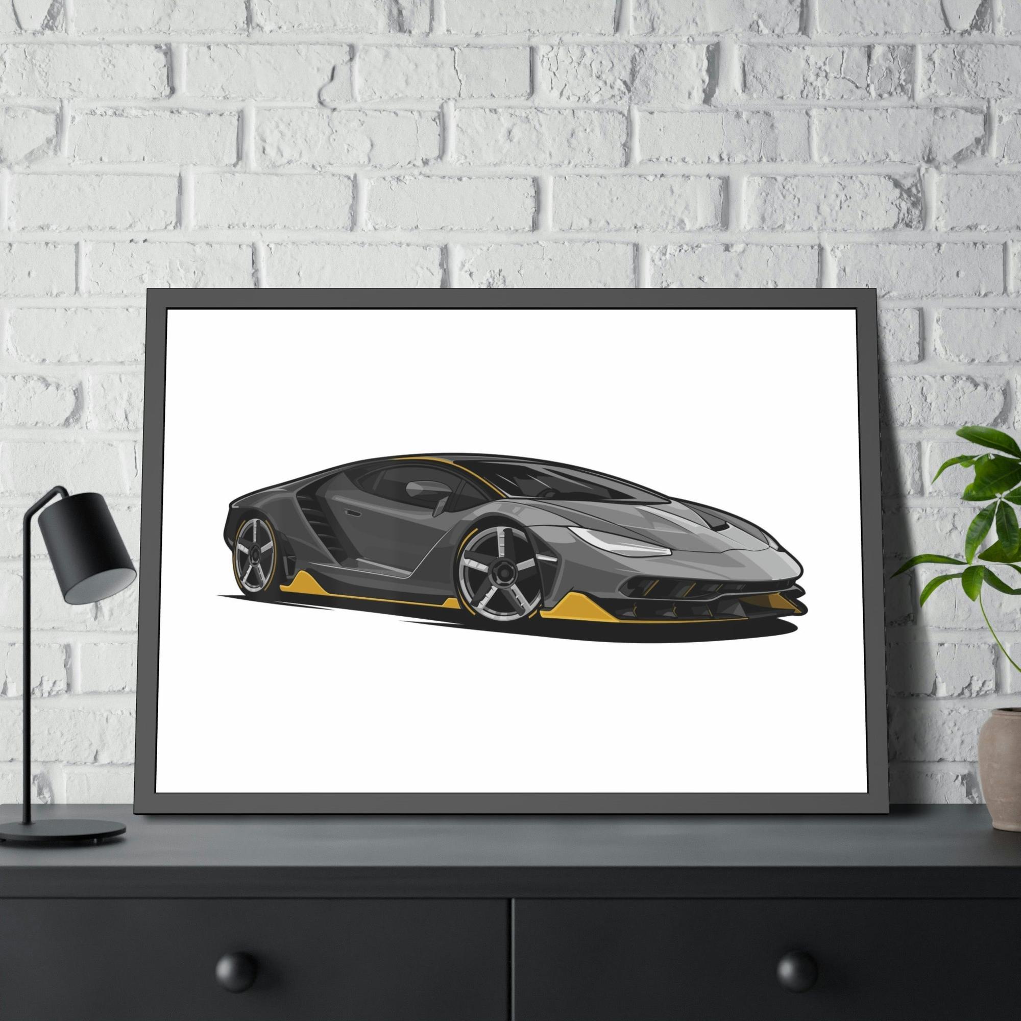 Lamborghini Lamborghini Legacy: Exquisite Canvas & Poster Art and Wall Print