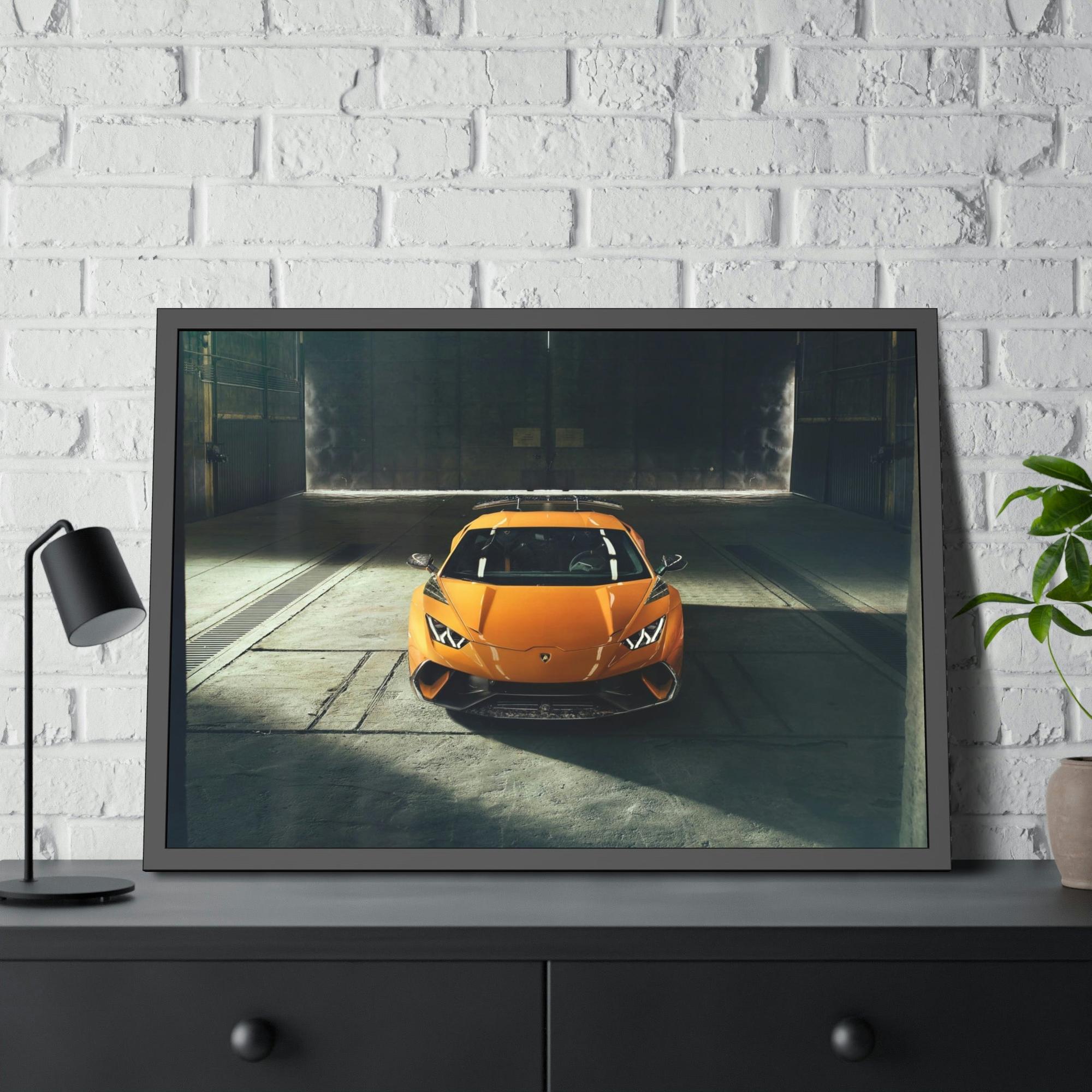 Lamborghini The Essence of Speed: Lamborghini Canvas & Poster on a Quality Print