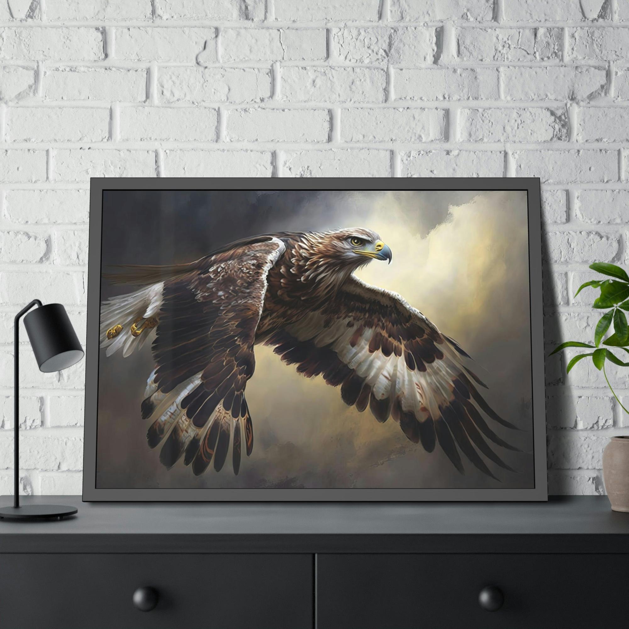 Eagles Ethereal Majesty: Poster & Canvas Immersing in the World of Eagles