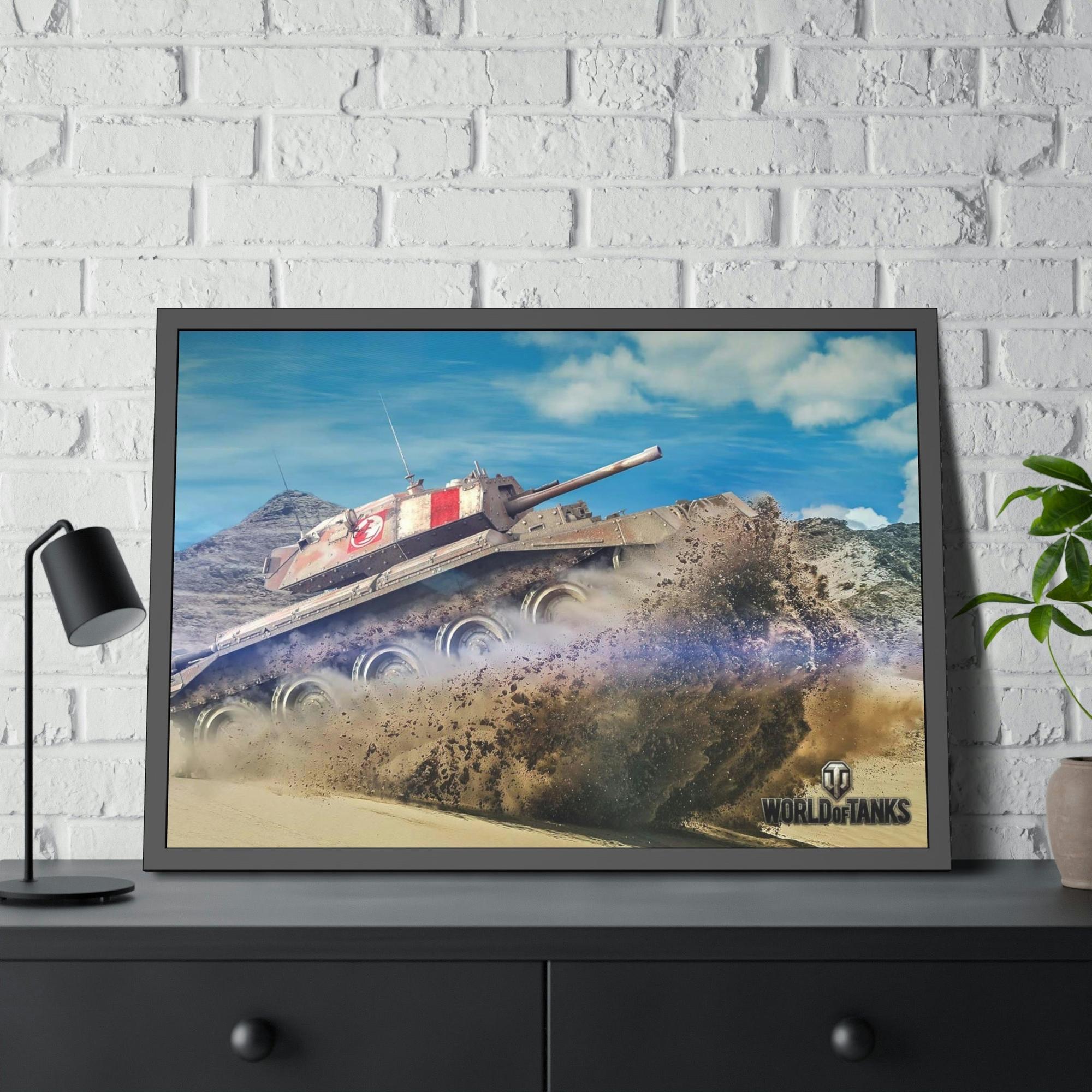 World Of Tanks Metal Warriors: Captivating World of Tanks Canvas & Poster Wall Art