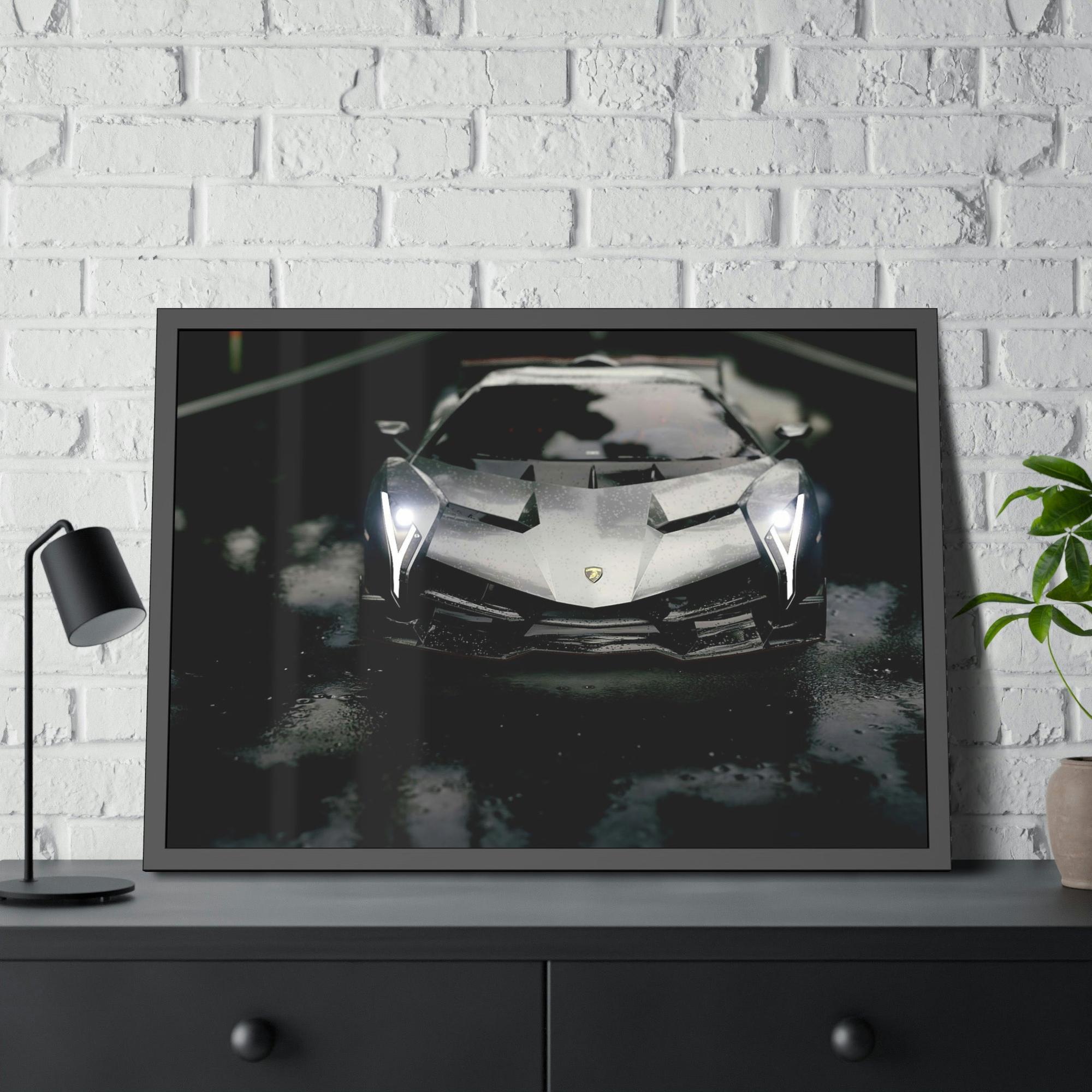 Lamborghini The Art of Luxury: Lamborghini Fine Art Canvas & Posters Print for Auto Lovers