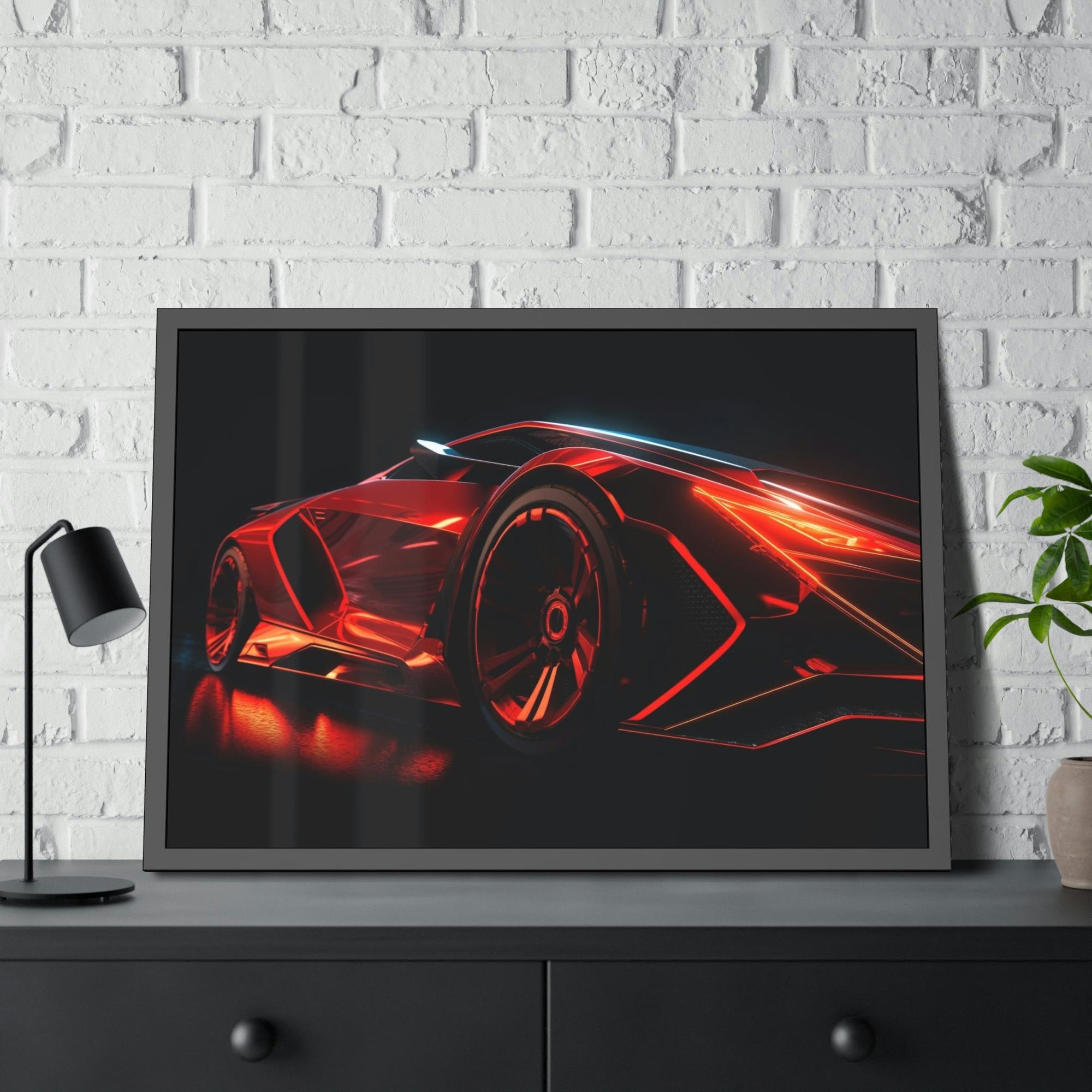 Lamborghini Italian Supercar Artistry: Framed Canvas & Poster Art with Lamborghini